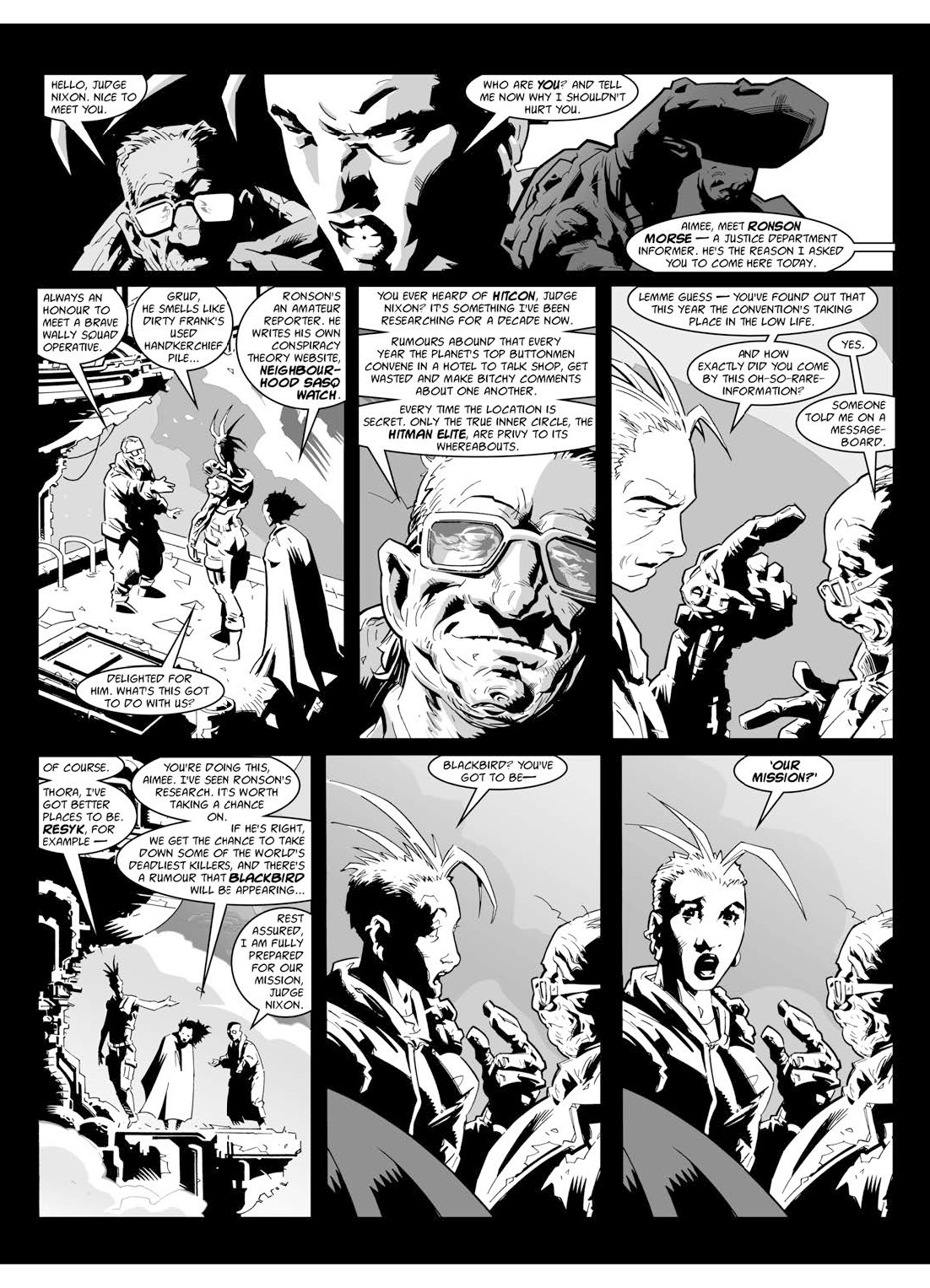 Read online Mega-City Undercover comic -  Issue # TPB 1 - 161