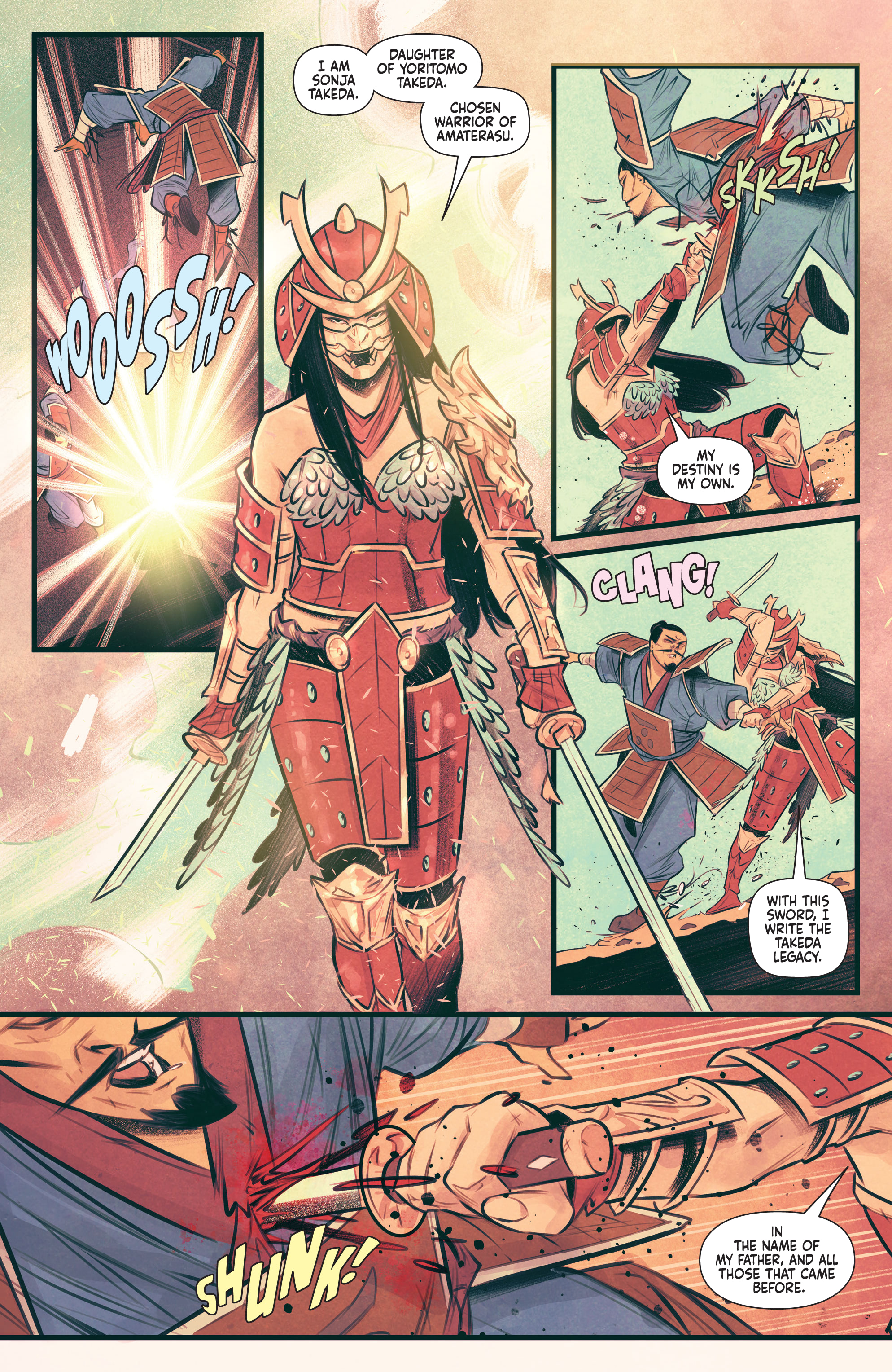 Read online Samurai Sonja comic -  Issue #4 - 25