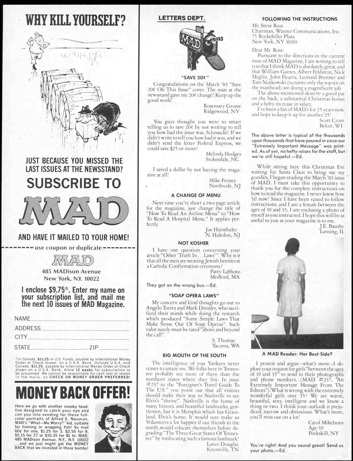 Read online MAD comic -  Issue #239 - 4