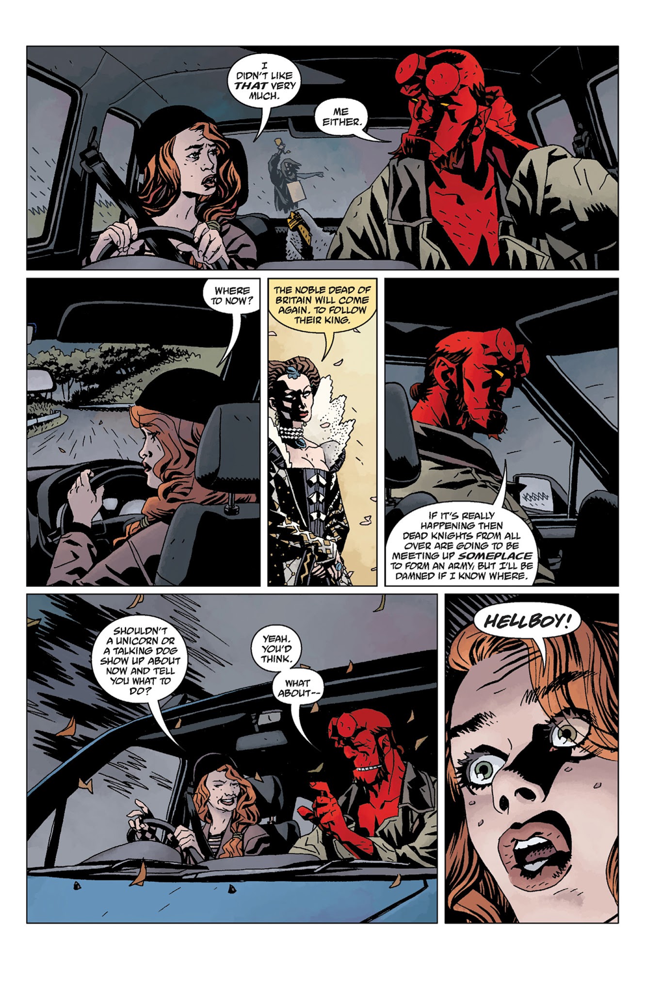 Read online Hellboy: The Storm And The Fury comic -  Issue # TPB - 22