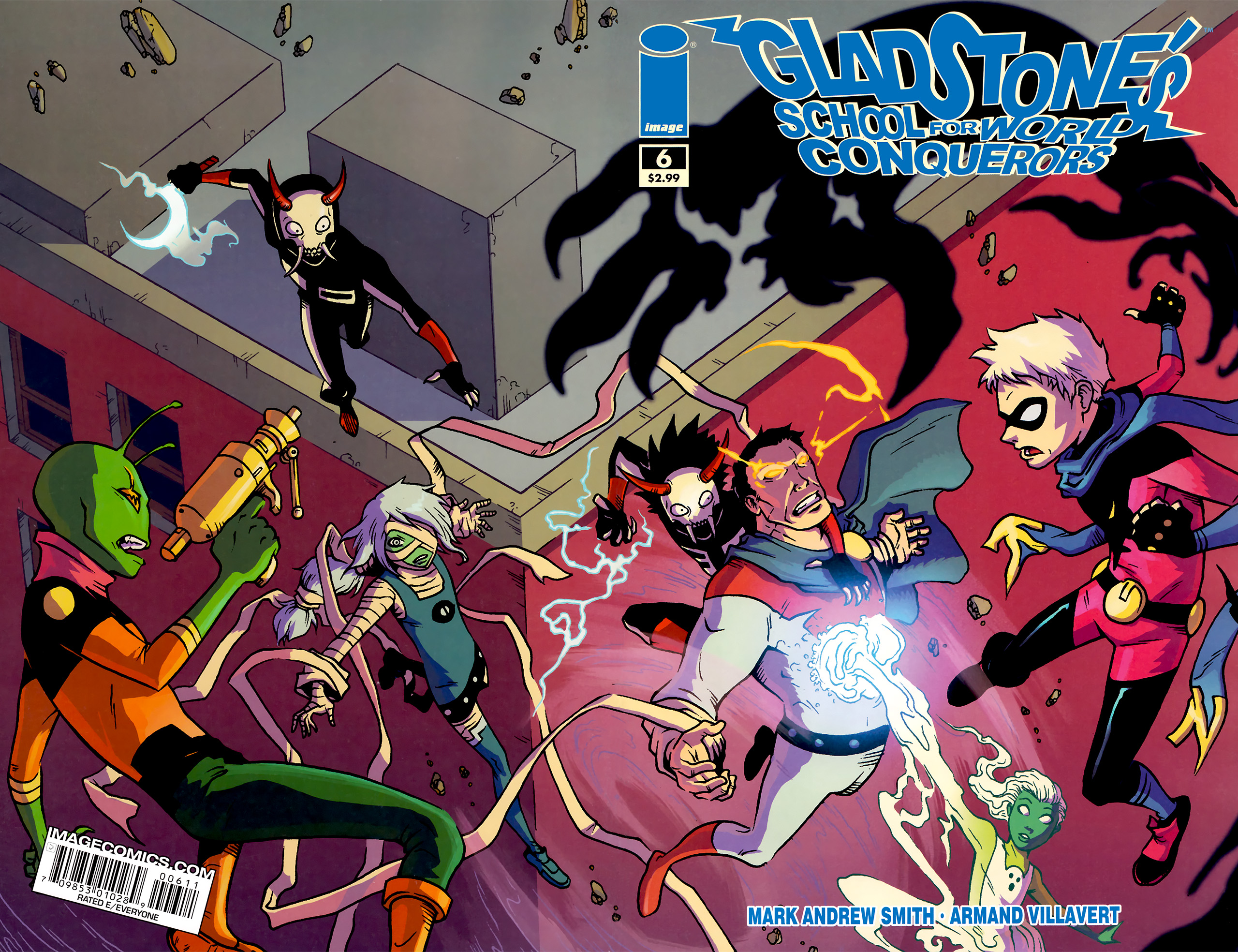 Read online Gladstone's School for World Conquerors (2011) comic -  Issue #6 - 1