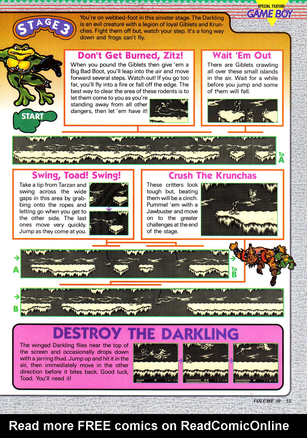 Read online Nintendo Power comic -  Issue #30 - 64