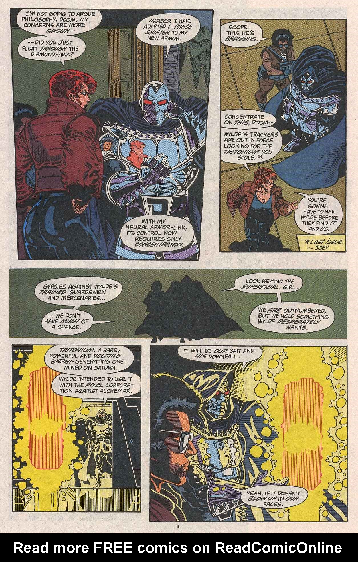 Read online Doom 2099 comic -  Issue #3 - 4