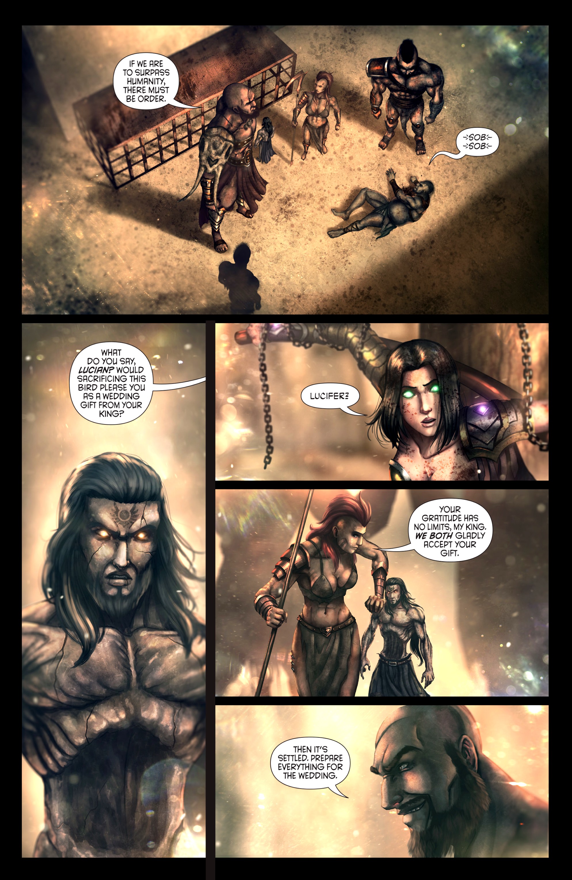 Read online Knights of the Golden Sun comic -  Issue #4 - 6