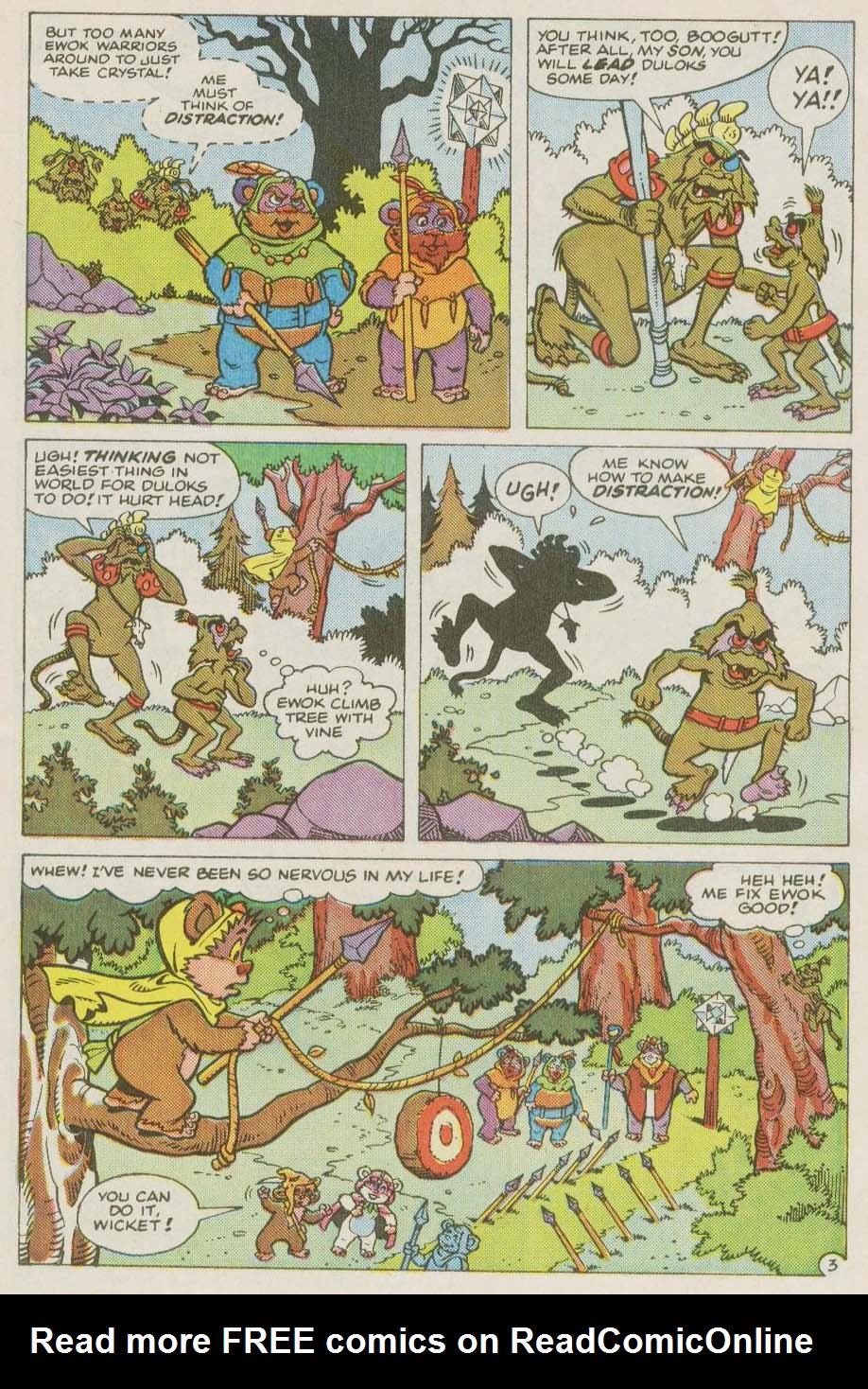 Read online Ewoks (1987) comic -  Issue #13 - 4