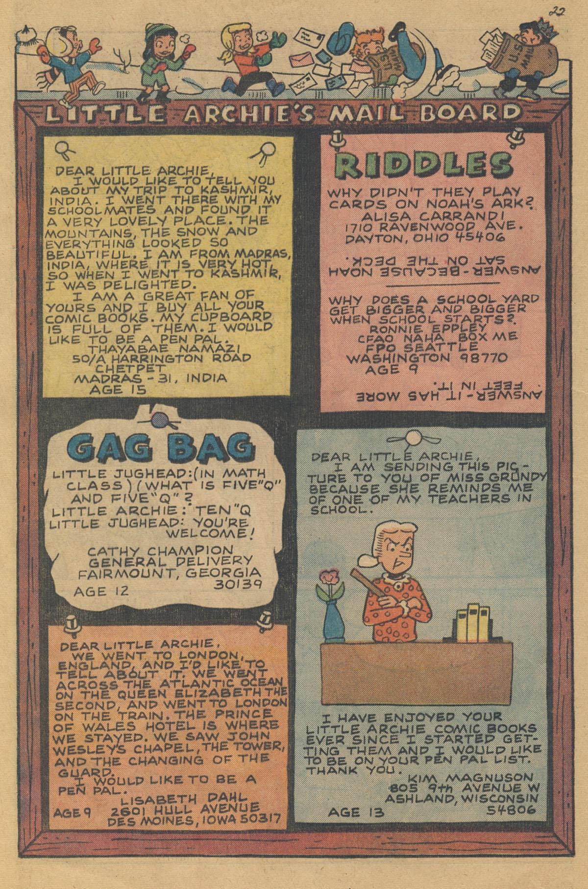 Read online The Adventures of Little Archie comic -  Issue #77 - 24