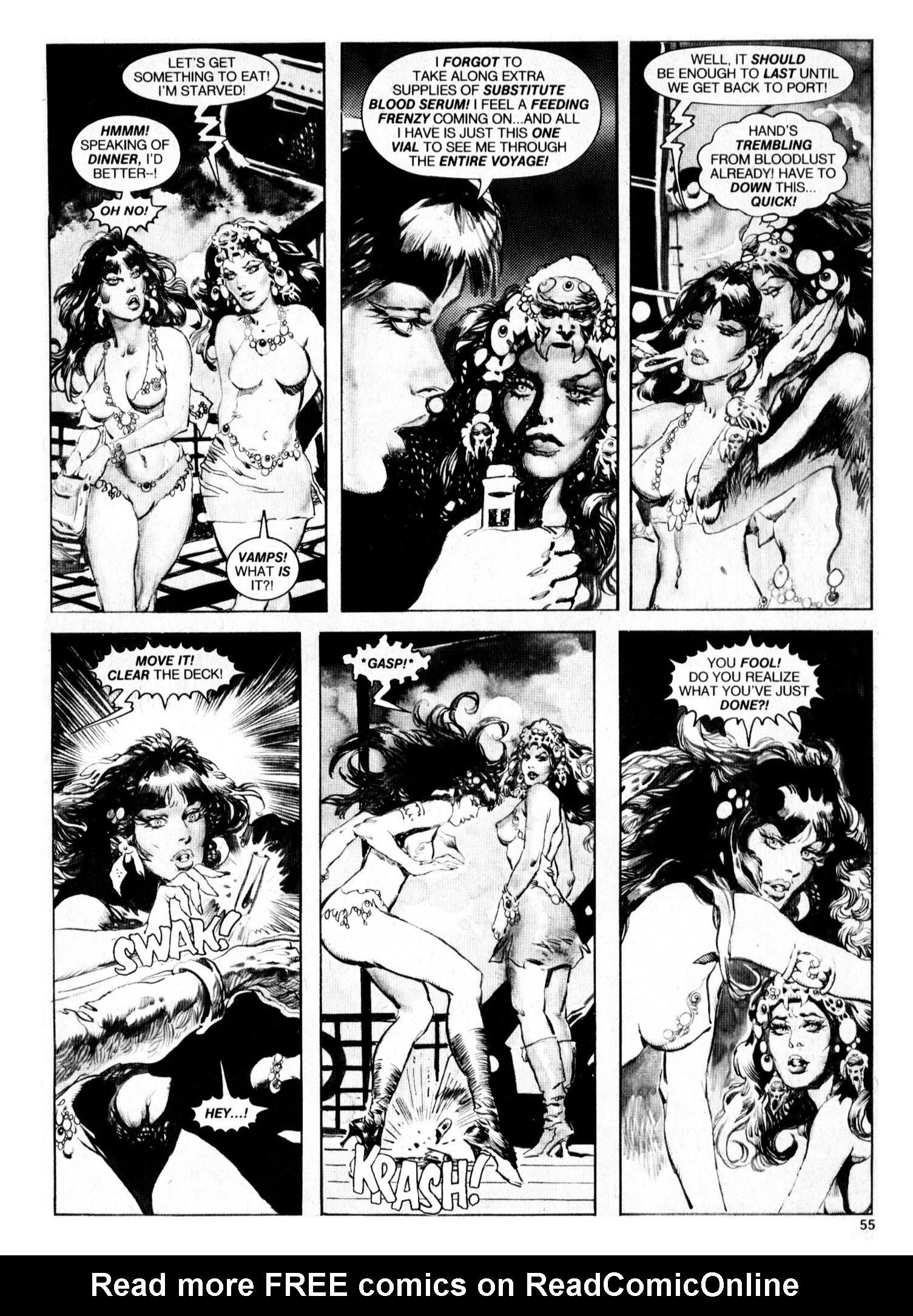 Read online Vampirella (1969) comic -  Issue #113 - 55