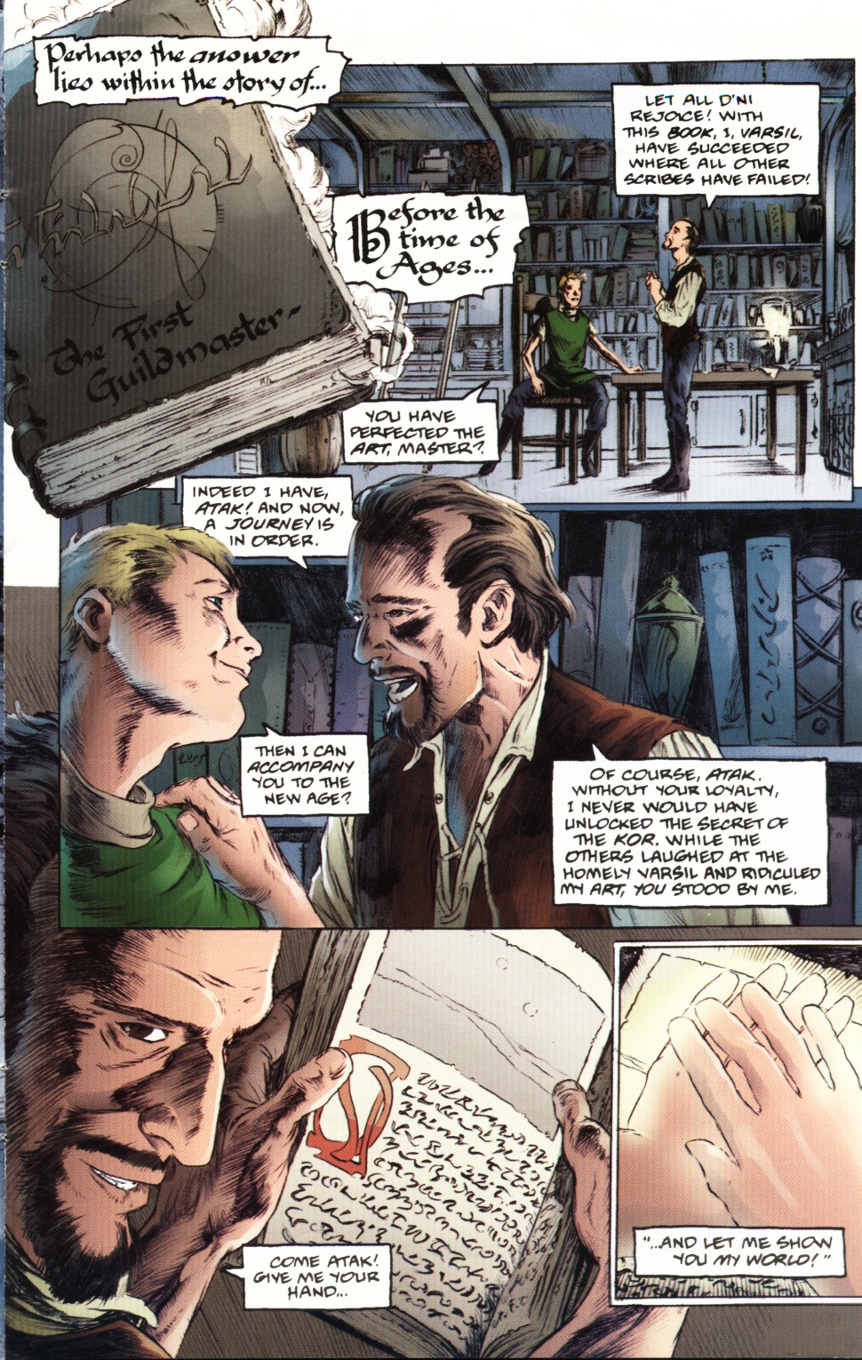 Read online Myst: The Book of the Black Ships comic -  Issue #0 - 5