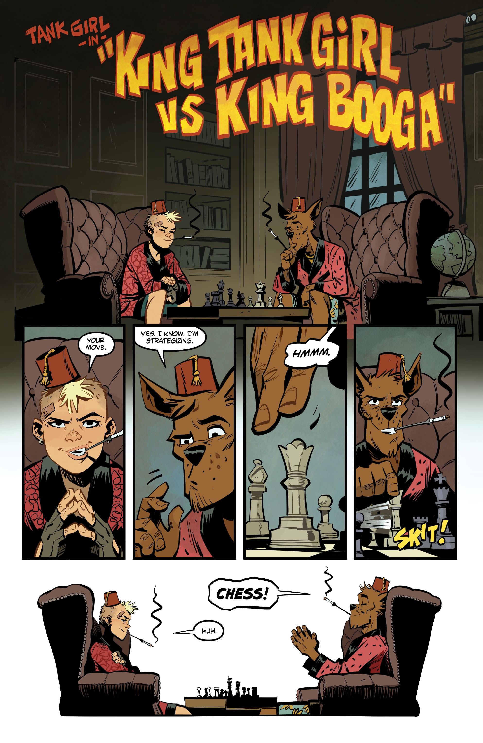 Read online King Tank Girl comic -  Issue #5 - 10