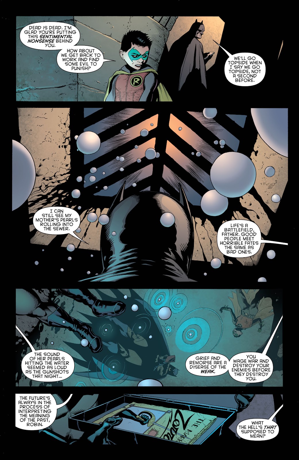 Batman and Robin (2011) issue Bad Blood (DC Essential Edition) (Part 1) - Page 15
