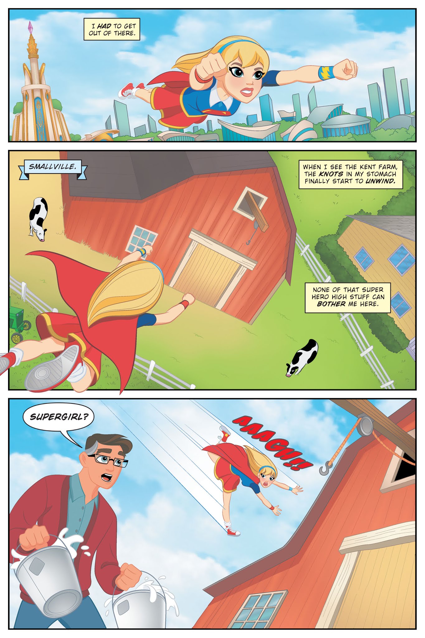 Read online DC Super Hero Girls: Finals Crisis comic -  Issue # TPB - 16