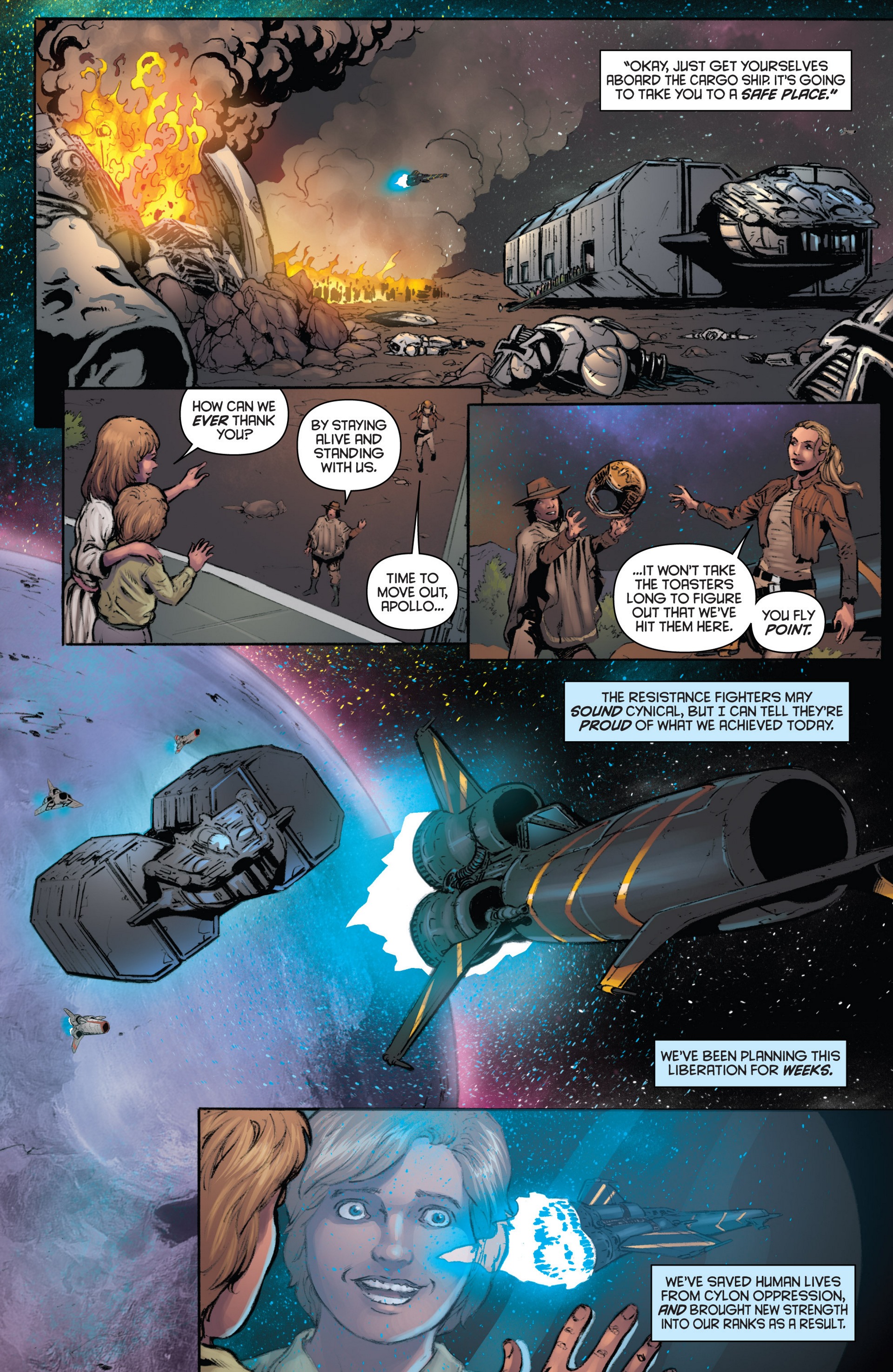 Classic Battlestar Galactica (2013) 4 Page 7