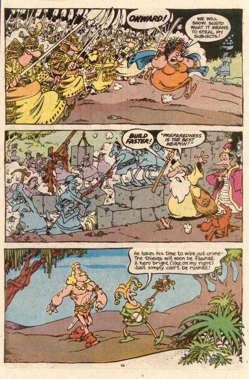Read online Sergio Aragonés Groo the Wanderer comic -  Issue #59 - 16