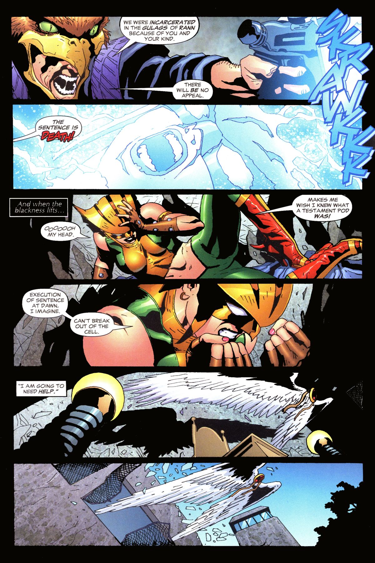 Read online Hawkgirl comic -  Issue #58 - 5