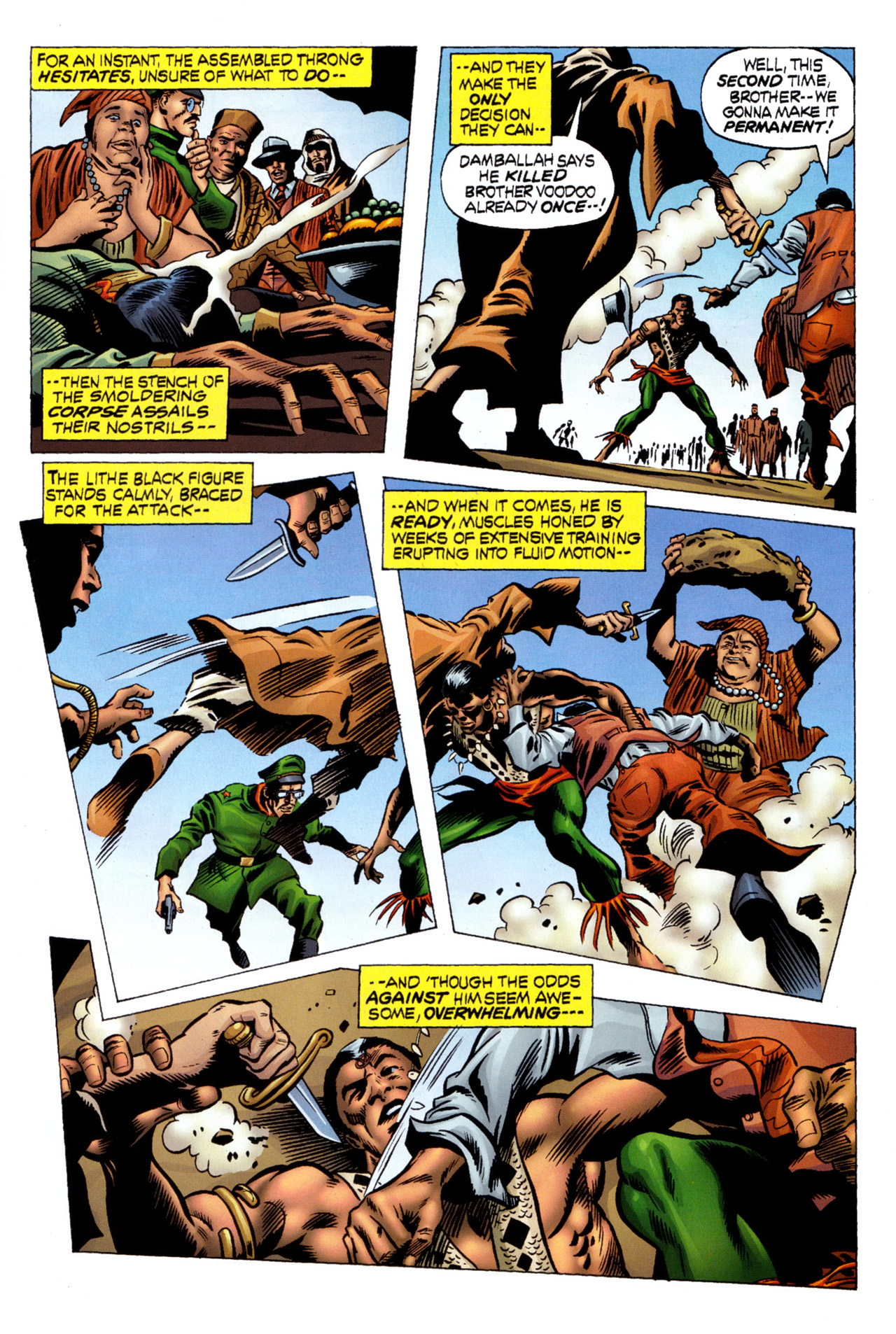 Read online Doctor Voodoo: The Origin of Jericho Drumm comic -  Issue # Full - 39