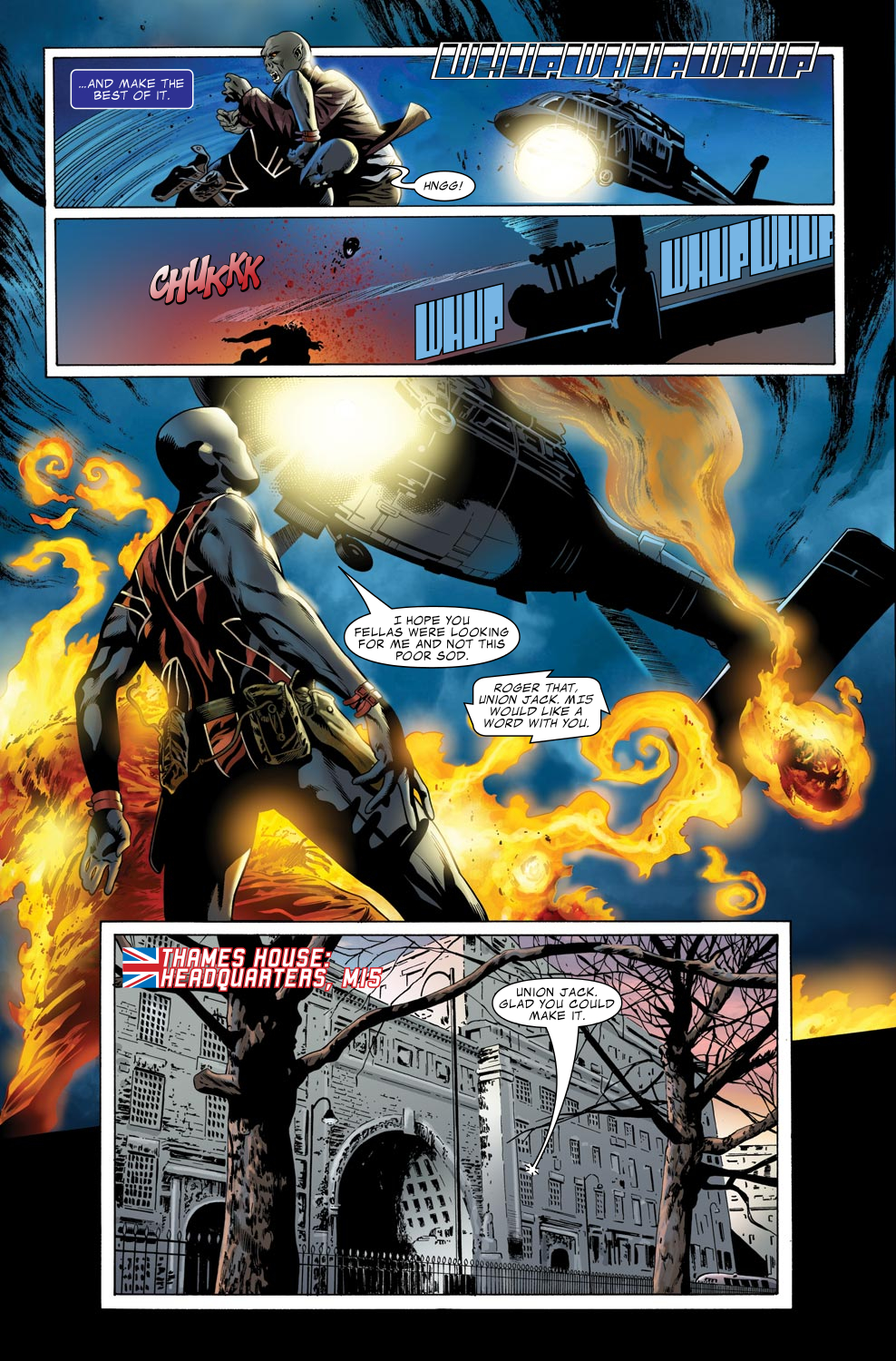 Read online Union Jack (2006) comic -  Issue #1 - 5