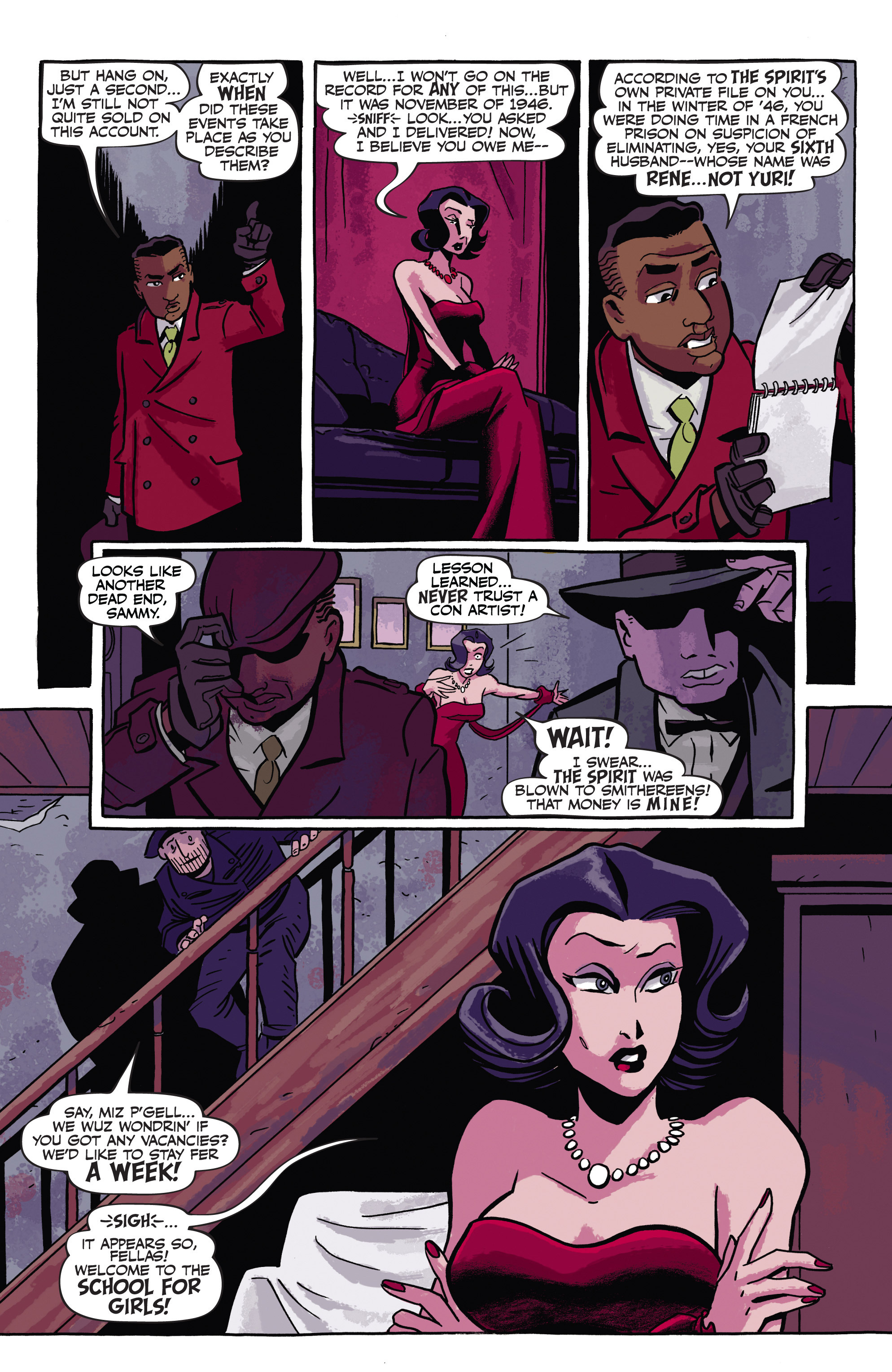 Read online Will Eisner's The Spirit comic -  Issue #4 - 22