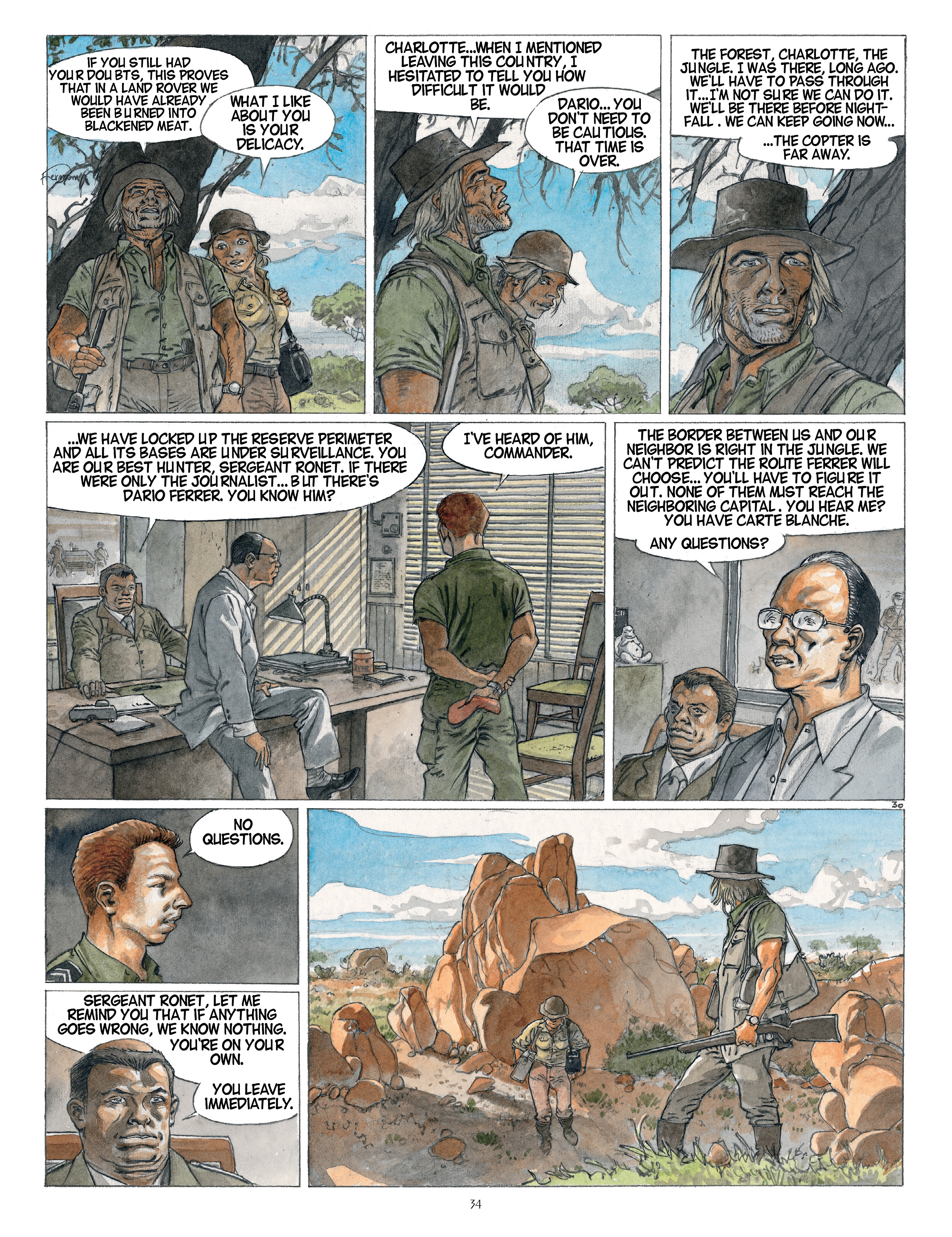 Read online Afrika comic -  Issue # TPB - 34