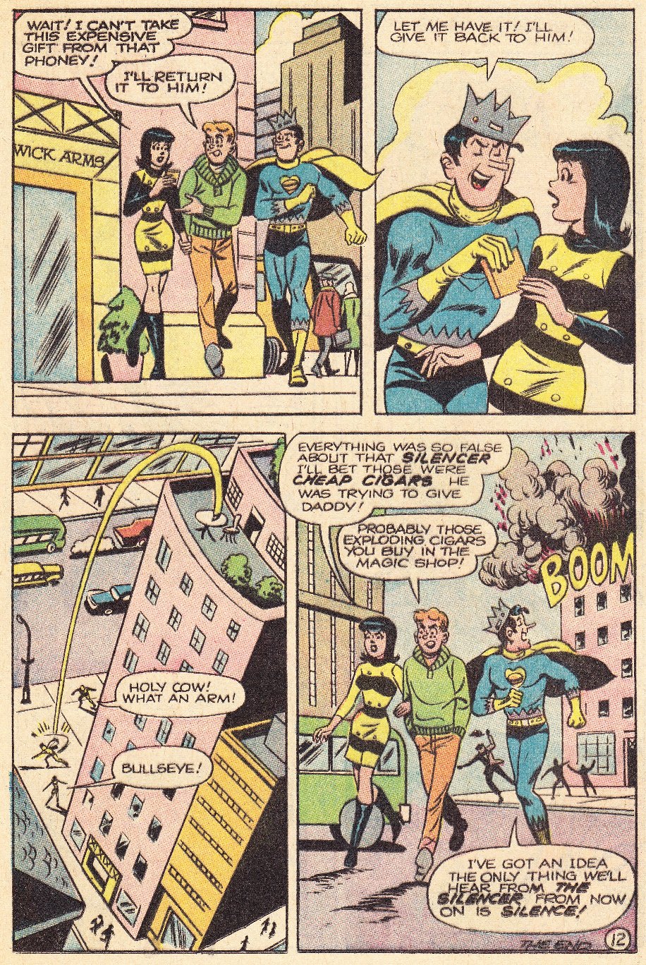 Read online Jughead As Captain Hero comic -  Issue #5 - 16