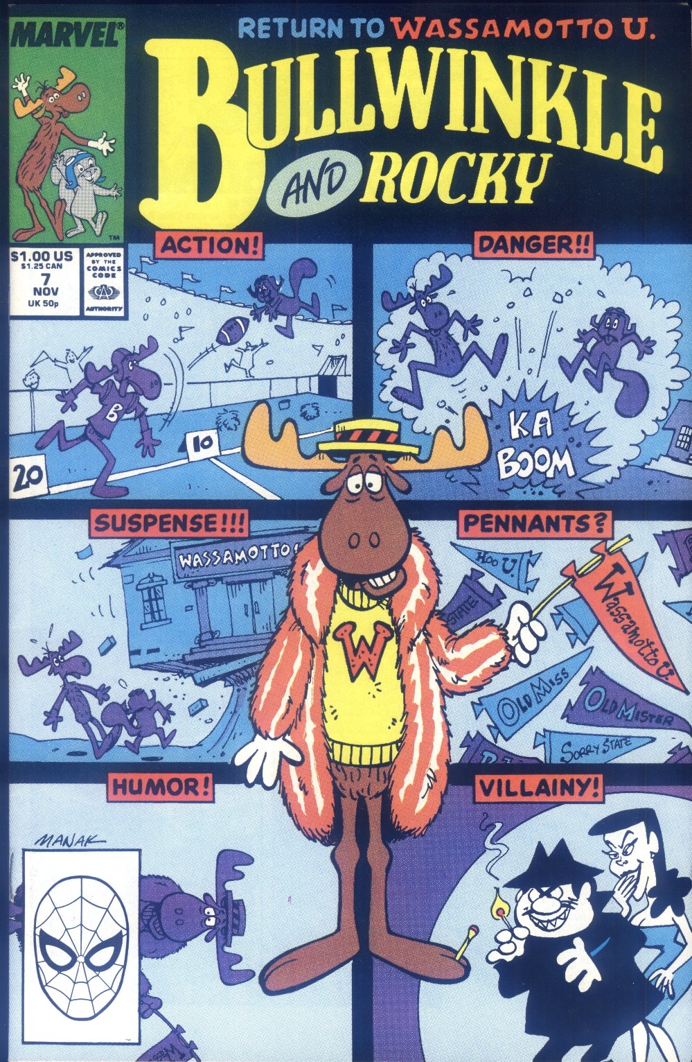 Read online Bullwinkle and Rocky comic -  Issue #7 - 1