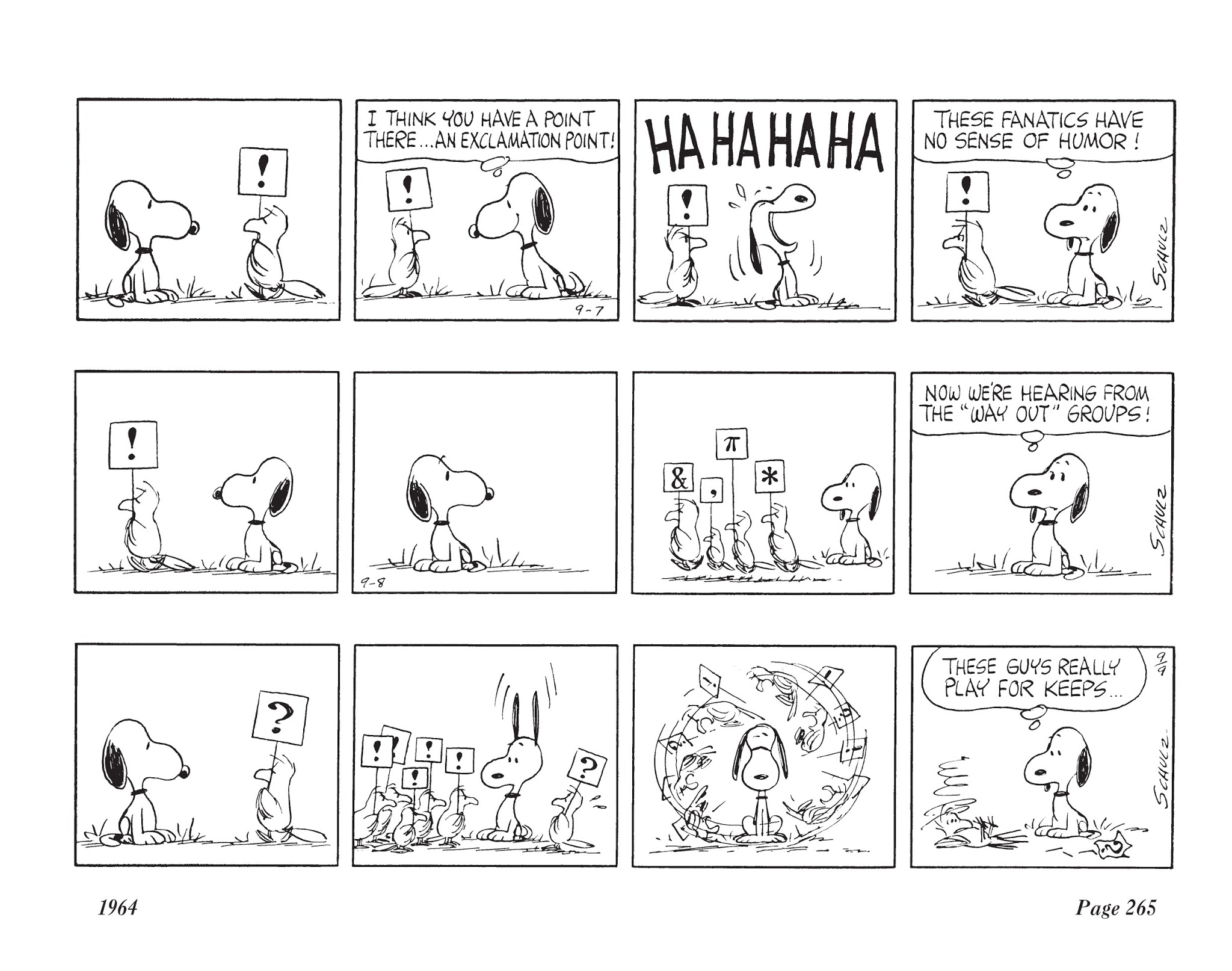 Read online The Complete Peanuts comic -  Issue # TPB 7 - 276