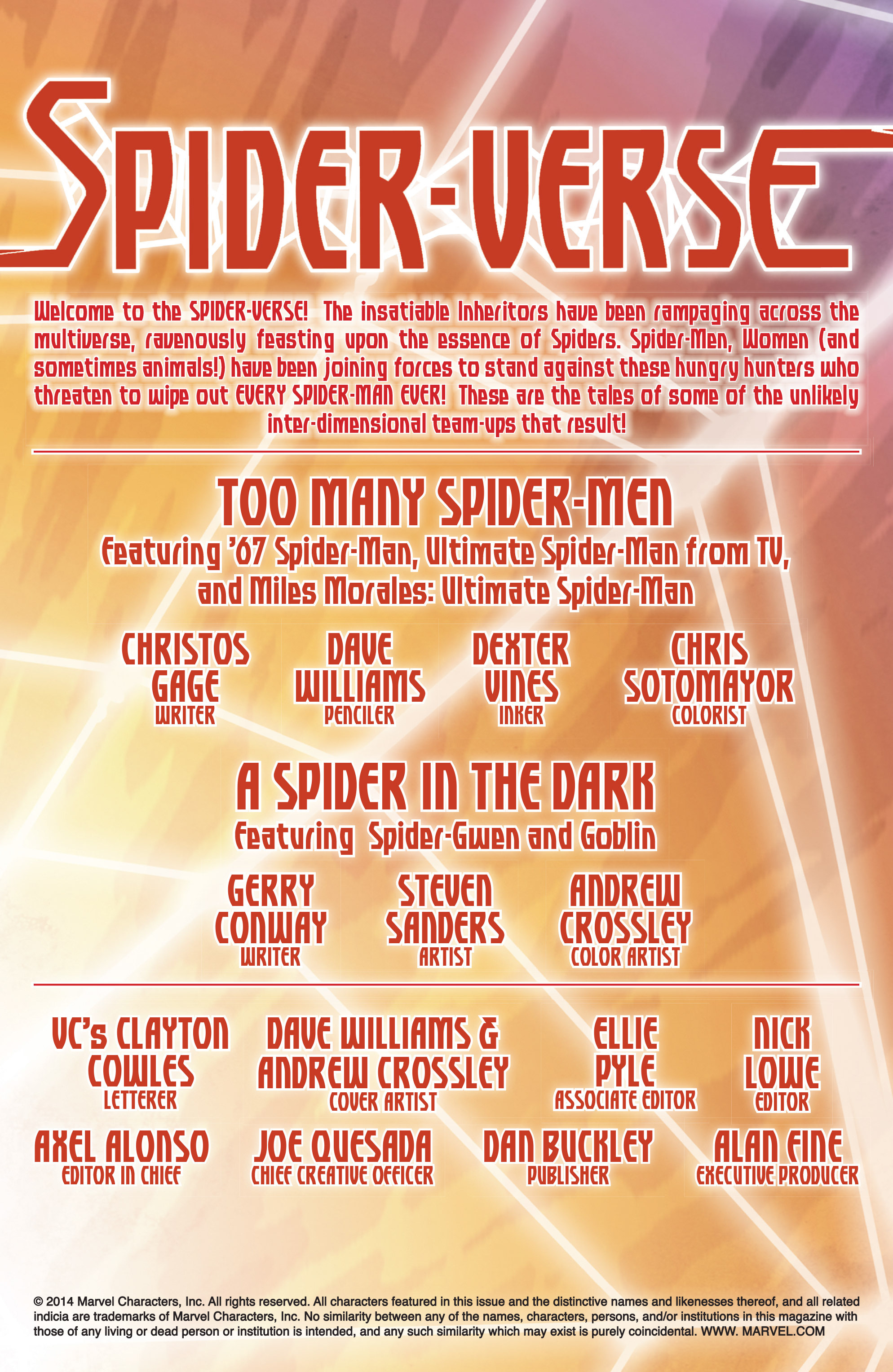Read online Spider-Verse Team-Up comic -  Issue #2 - 2