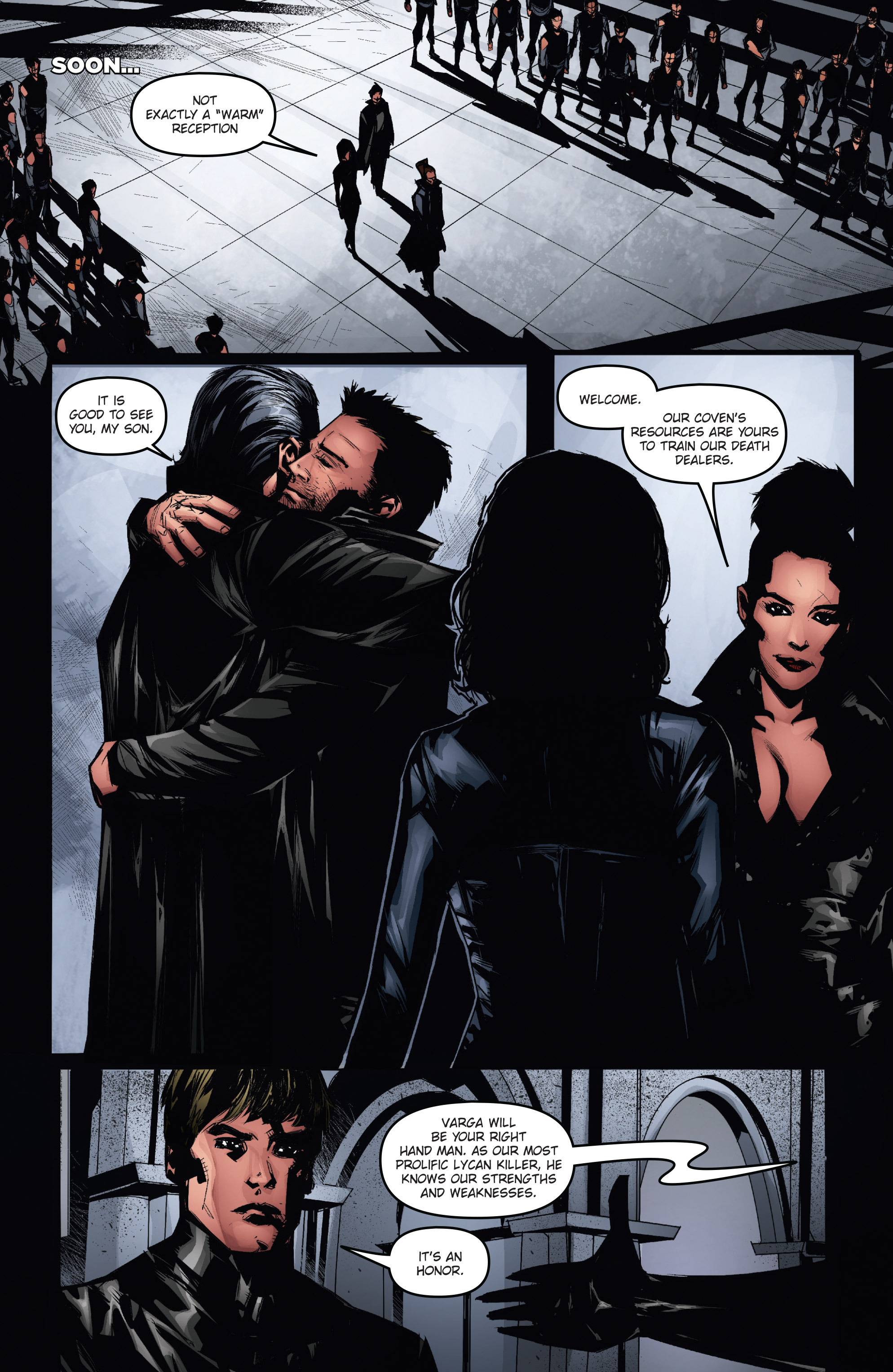 Read online Underworld: Blood Wars comic -  Issue # Full - 18