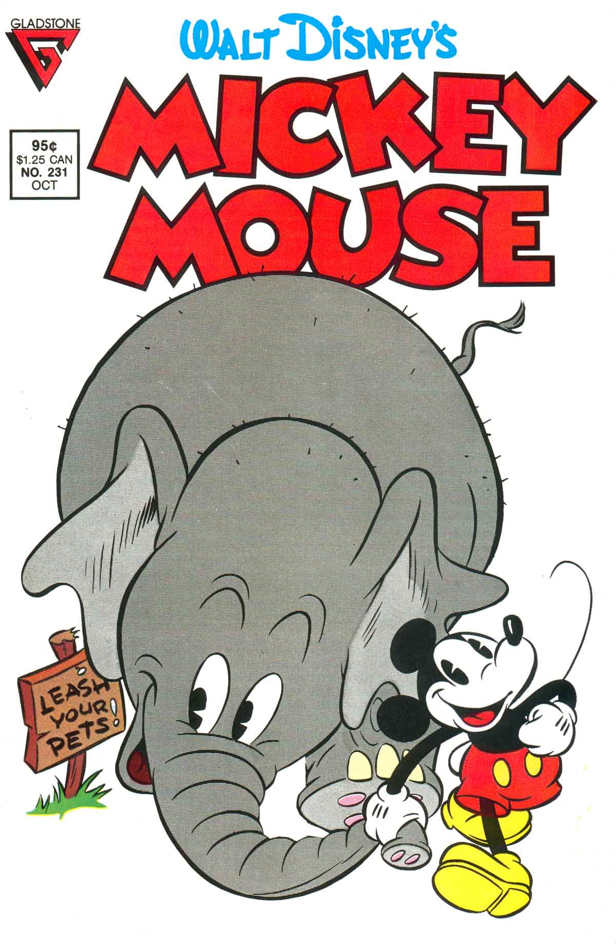 Read online Walt Disney's Mickey Mouse comic -  Issue #231 - 1