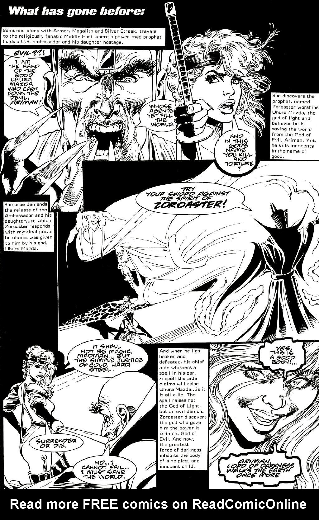 Read online Samuree comic -  Issue #7 - 2