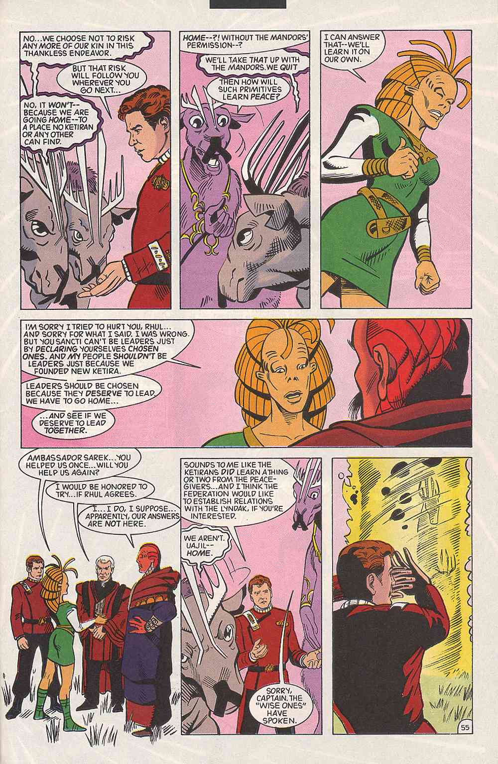 Read online Star Trek (1989) comic -  Issue # Annual 3 - 61