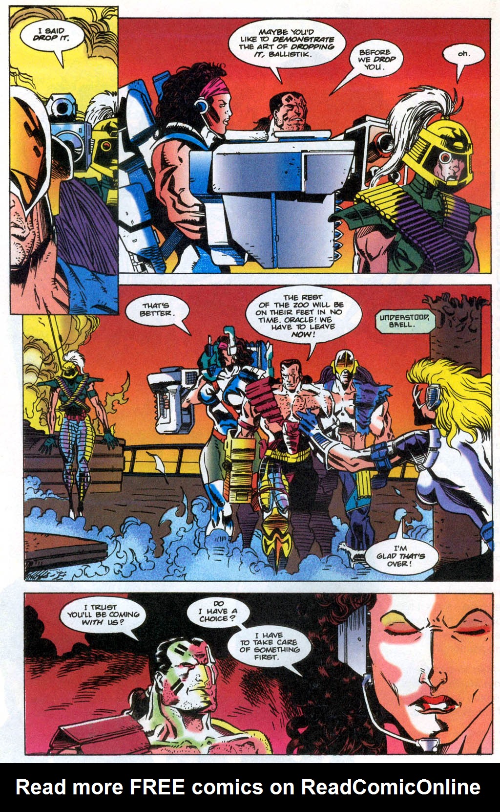 Read online Gun Runner comic -  Issue #4 - 9