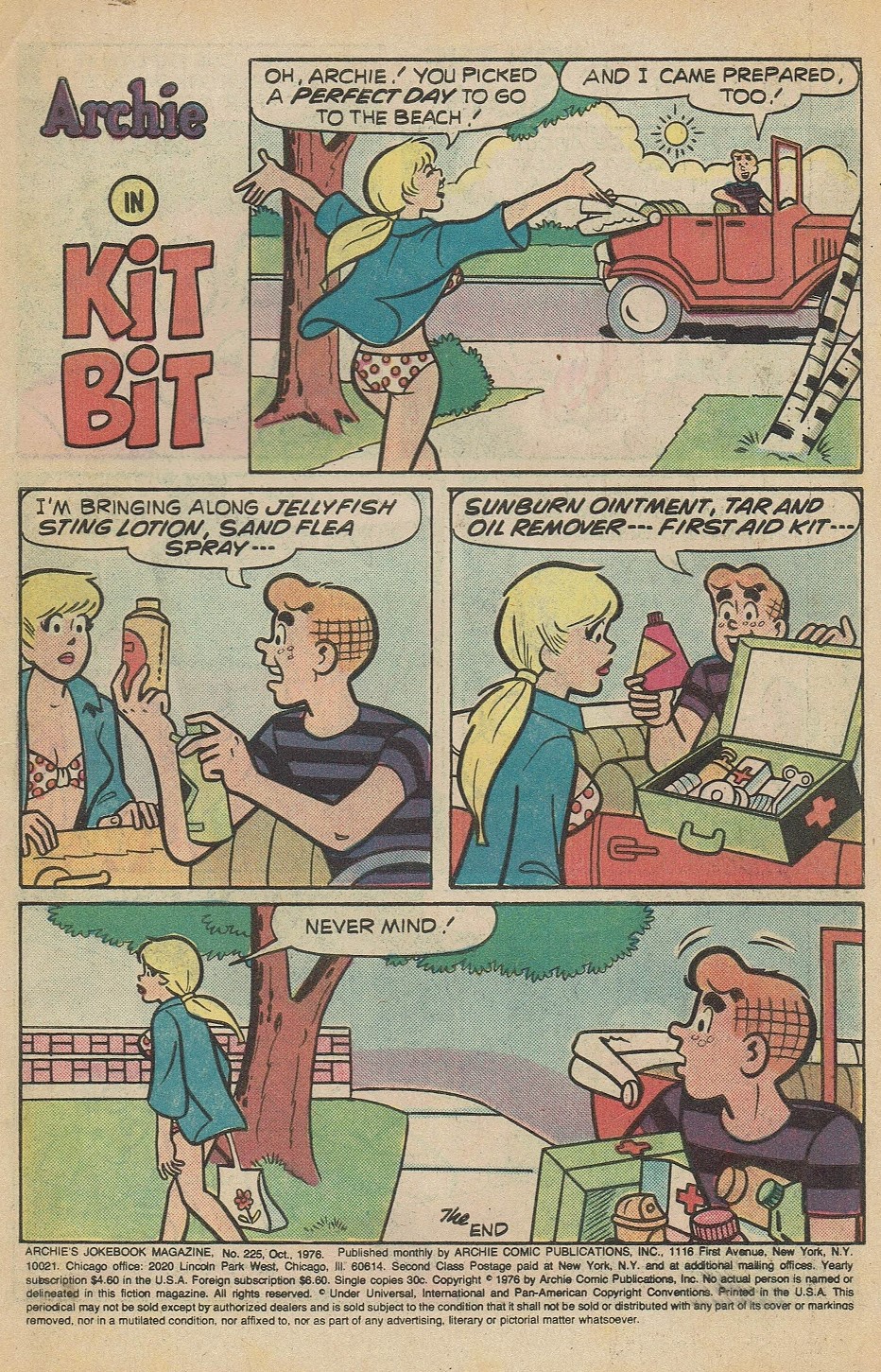 Read online Archie's Joke Book Magazine comic -  Issue #225 - 3