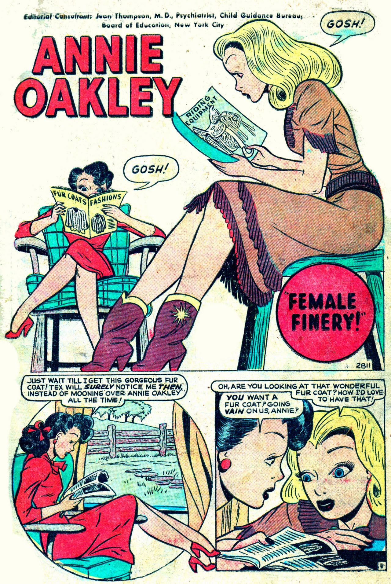 Read online Annie Oakley comic -  Issue #4 - 3