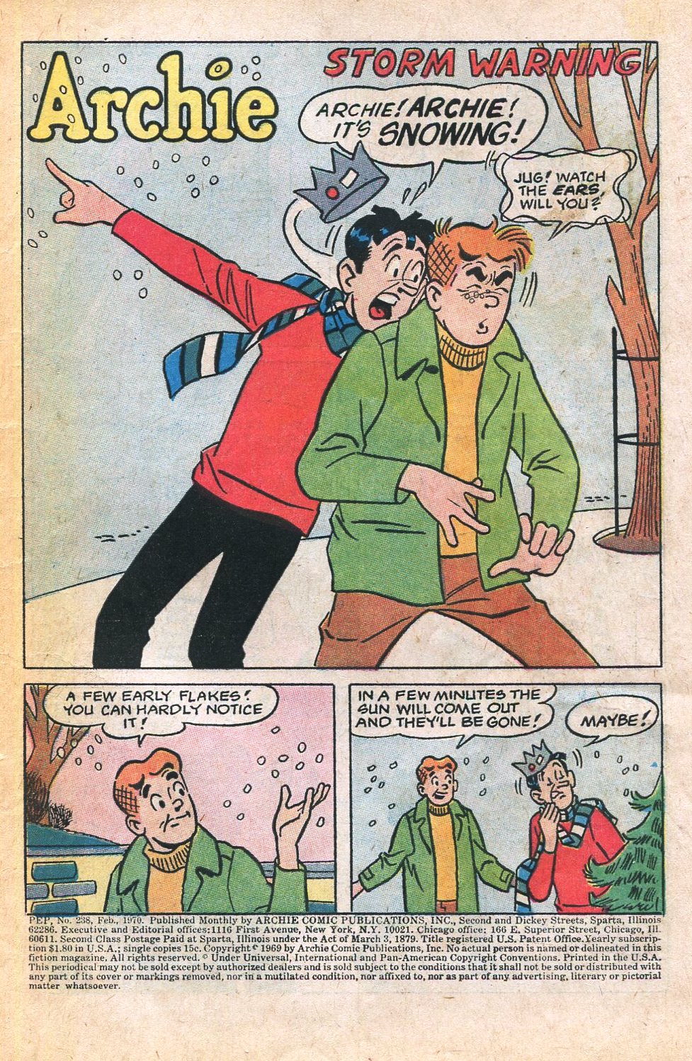 Read online Pep Comics comic -  Issue #238 - 3