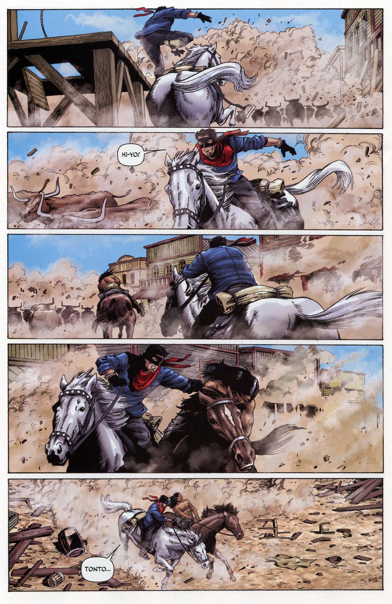 Read online The Lone Ranger (2012) comic -  Issue #5 - 21