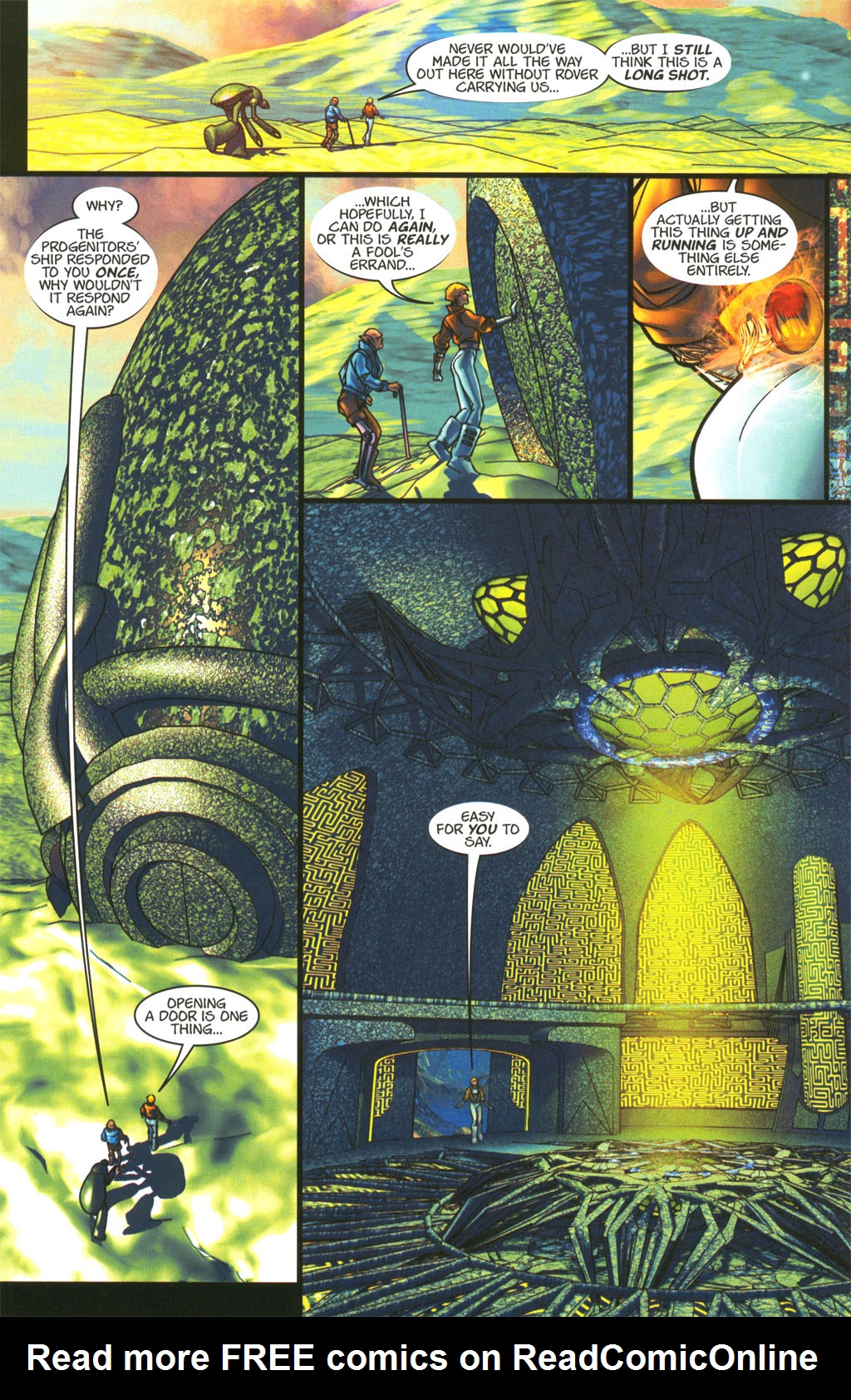 Read online Chimera comic -  Issue #4 - 13