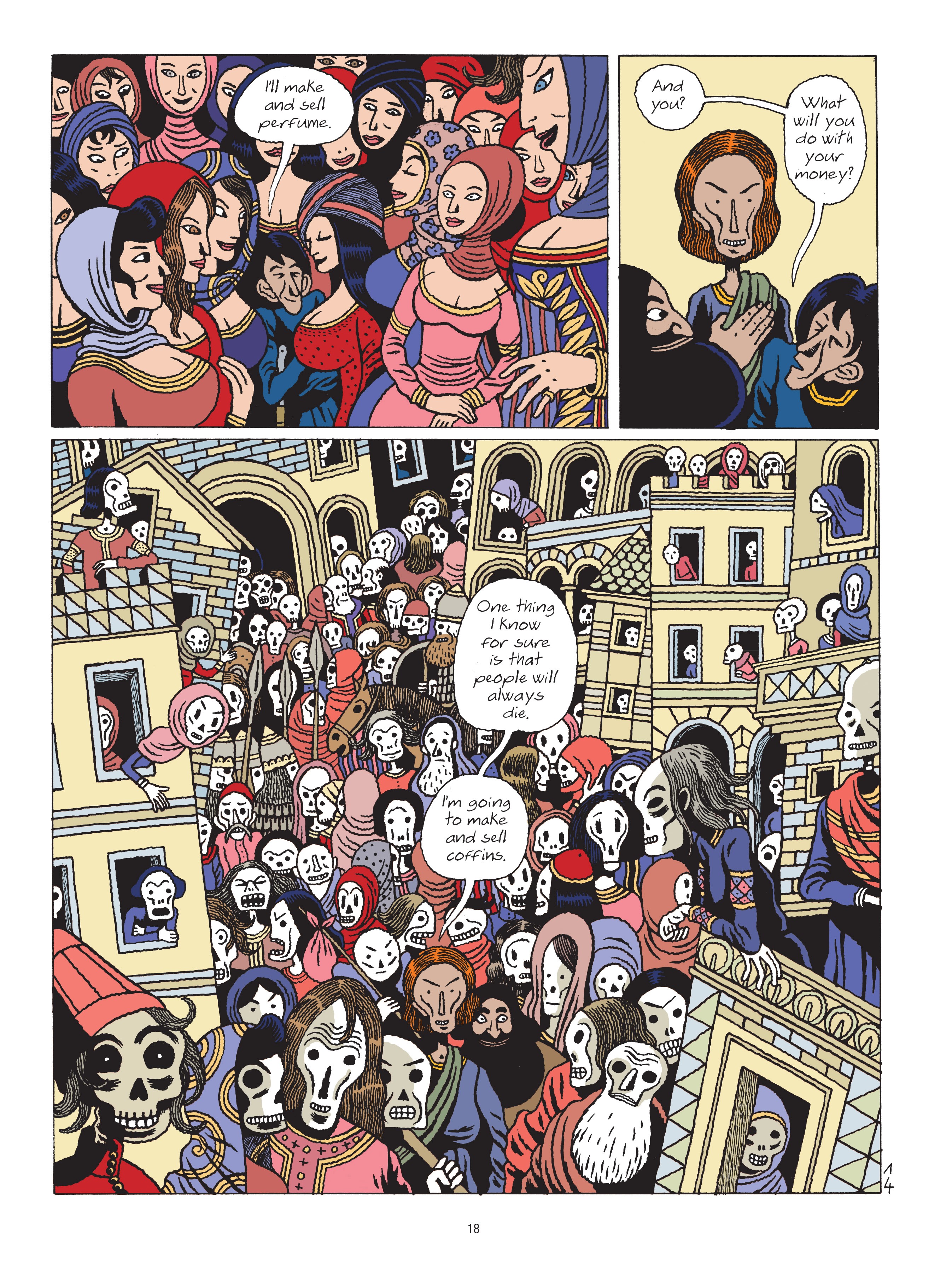 Read online A Tale of a Thousand and One Nights: HASIB & the Queen of Serpents comic -  Issue # TPB - 18