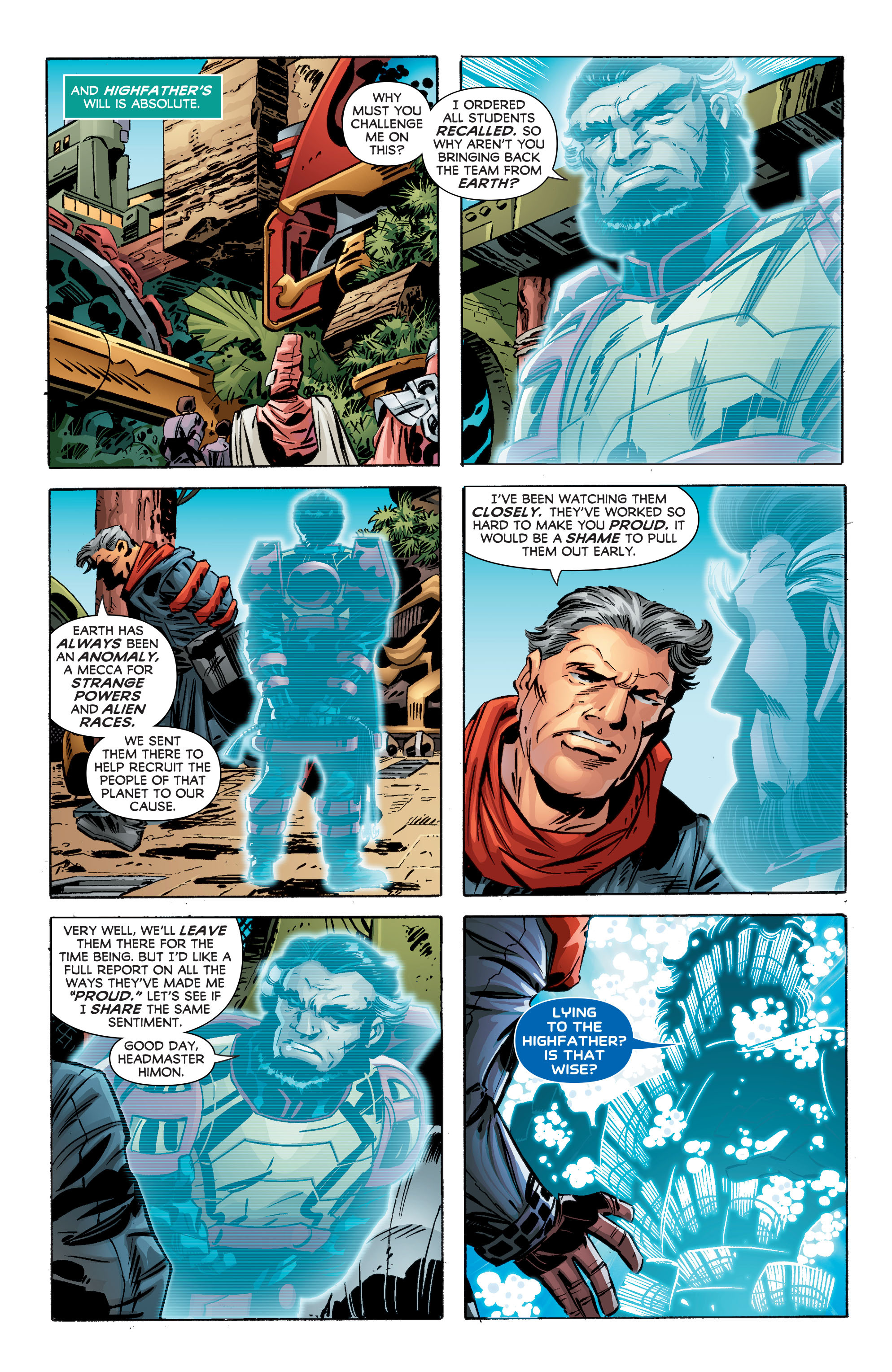 Read online Infinity Man and the Forever People comic -  Issue #4 - 8