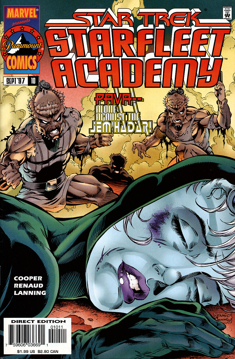 Read online Star Trek: Starfleet Academy (1996) comic -  Issue #10 - 1