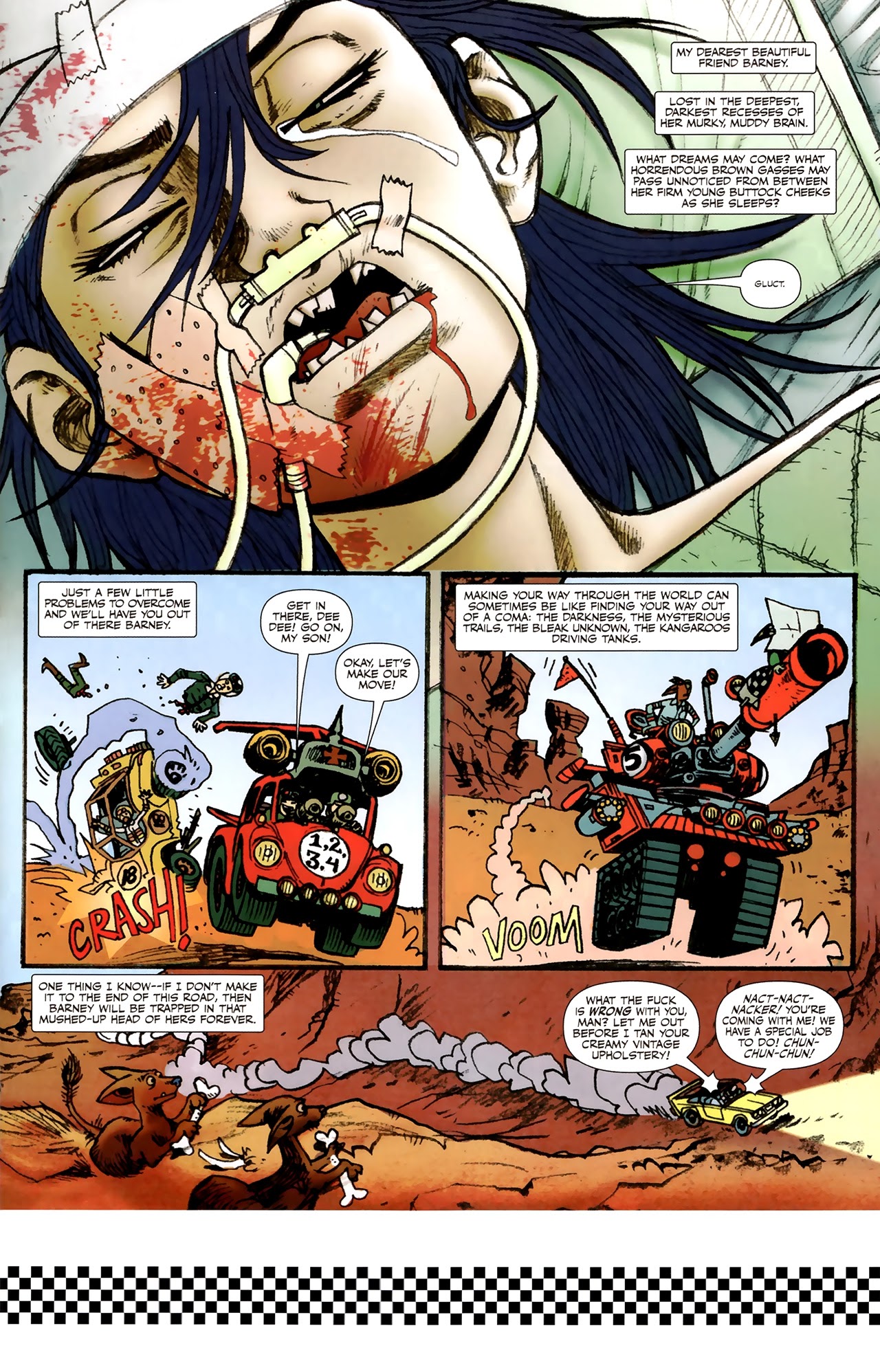 Read online Tank Girl: Skidmarks comic -  Issue #2 - 12