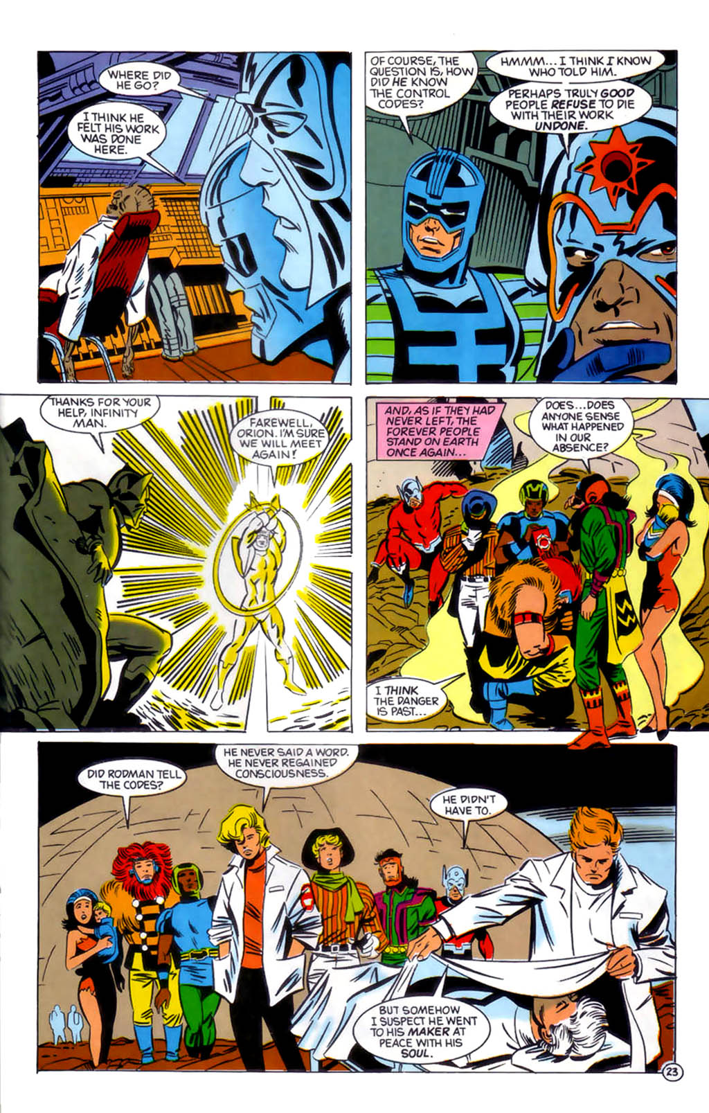 Read online The New Gods (1989) comic -  Issue #25 - 24