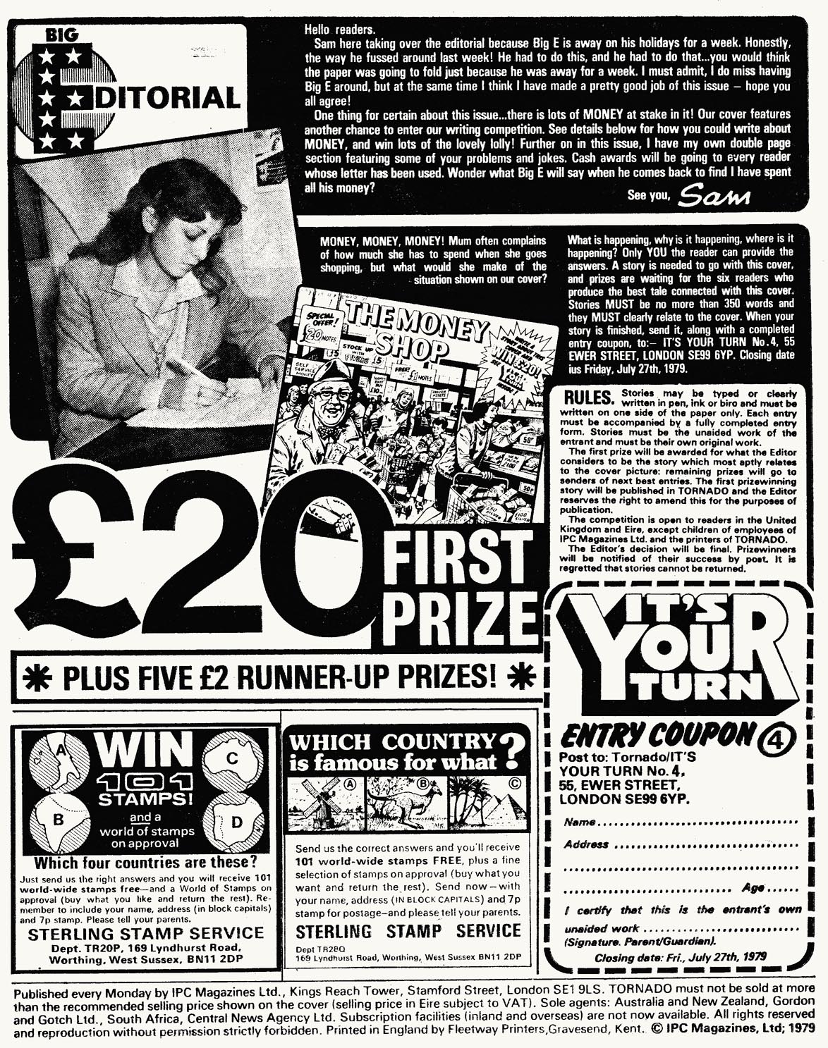 Read online Tornado comic -  Issue #17 - 2