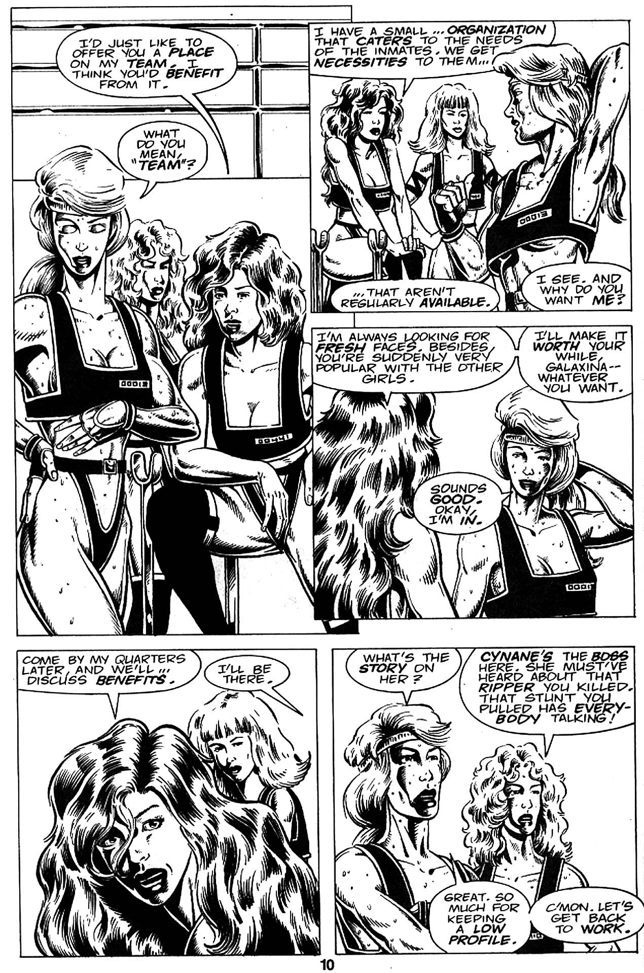 Read online Galaxina comic -  Issue #2 - 13