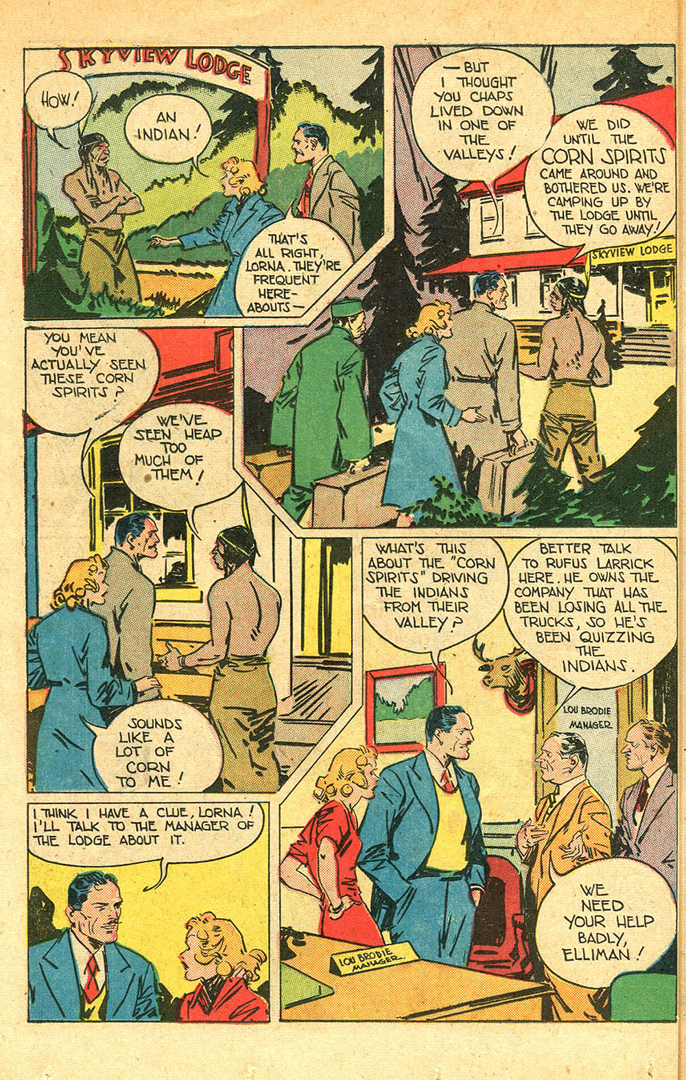 Read online Super-Magician Comics comic -  Issue #56 - 38