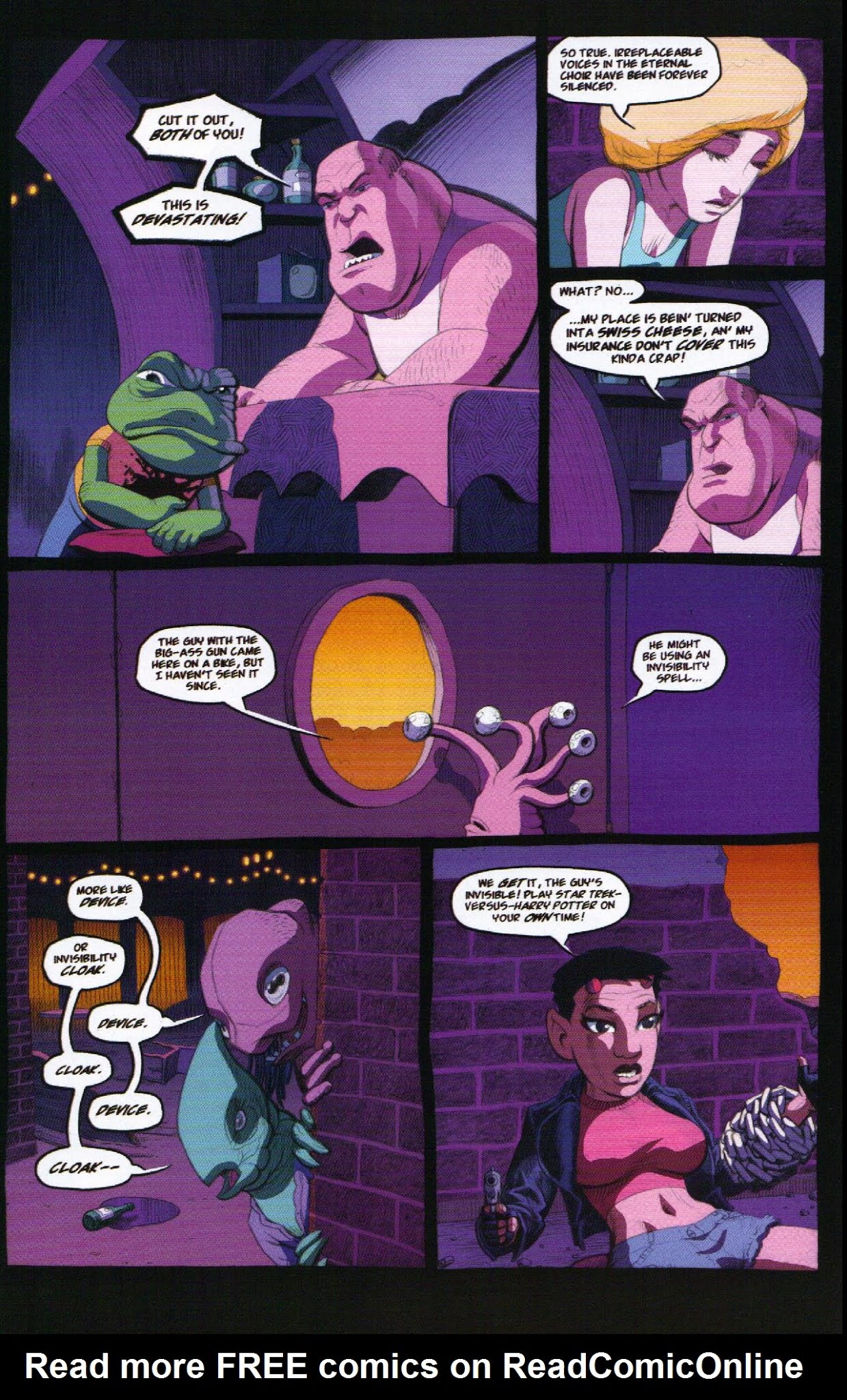 Read online Fire and Brimstone comic -  Issue #5 - 8