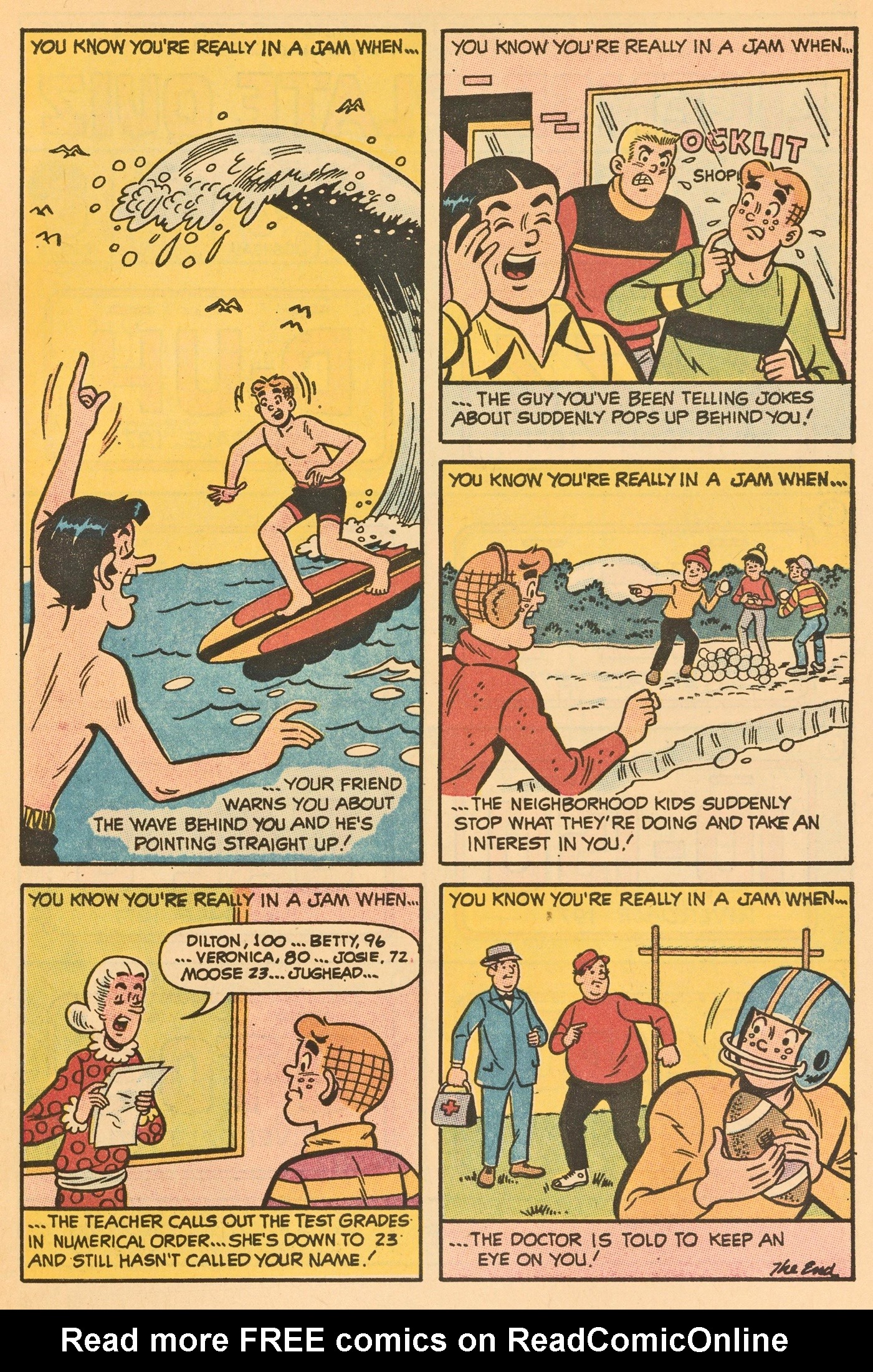 Read online Archie's Joke Book Magazine comic -  Issue #160 - 7