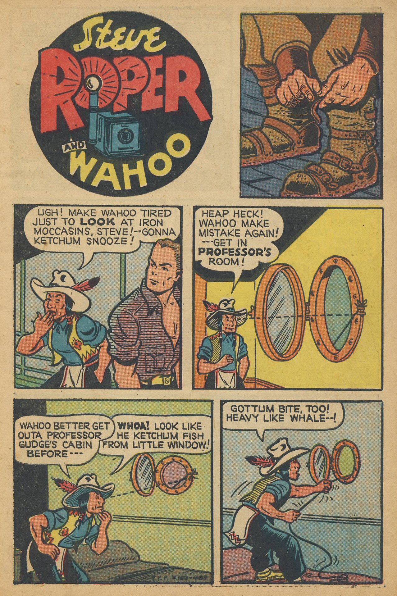 Read online Famous Funnies comic -  Issue #168 - 3