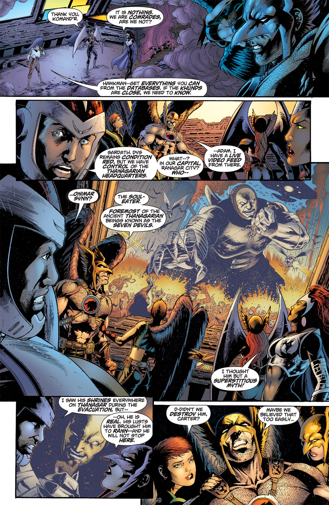 Read online Rann/Thanagar War comic -  Issue #4 - 14