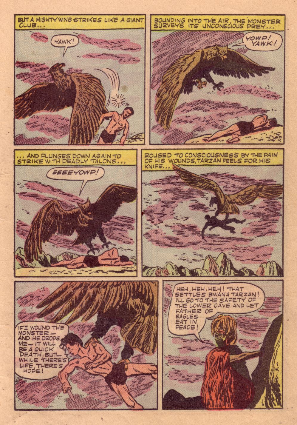 Read online Tarzan (1948) comic -  Issue #22 - 21