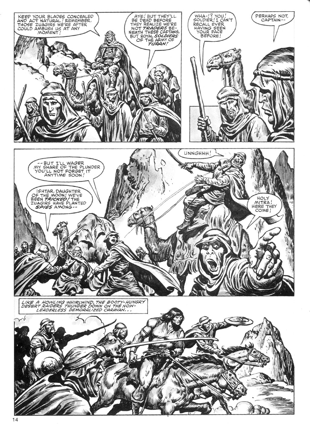 Read online The Savage Sword Of Conan comic -  Issue #87 - 14